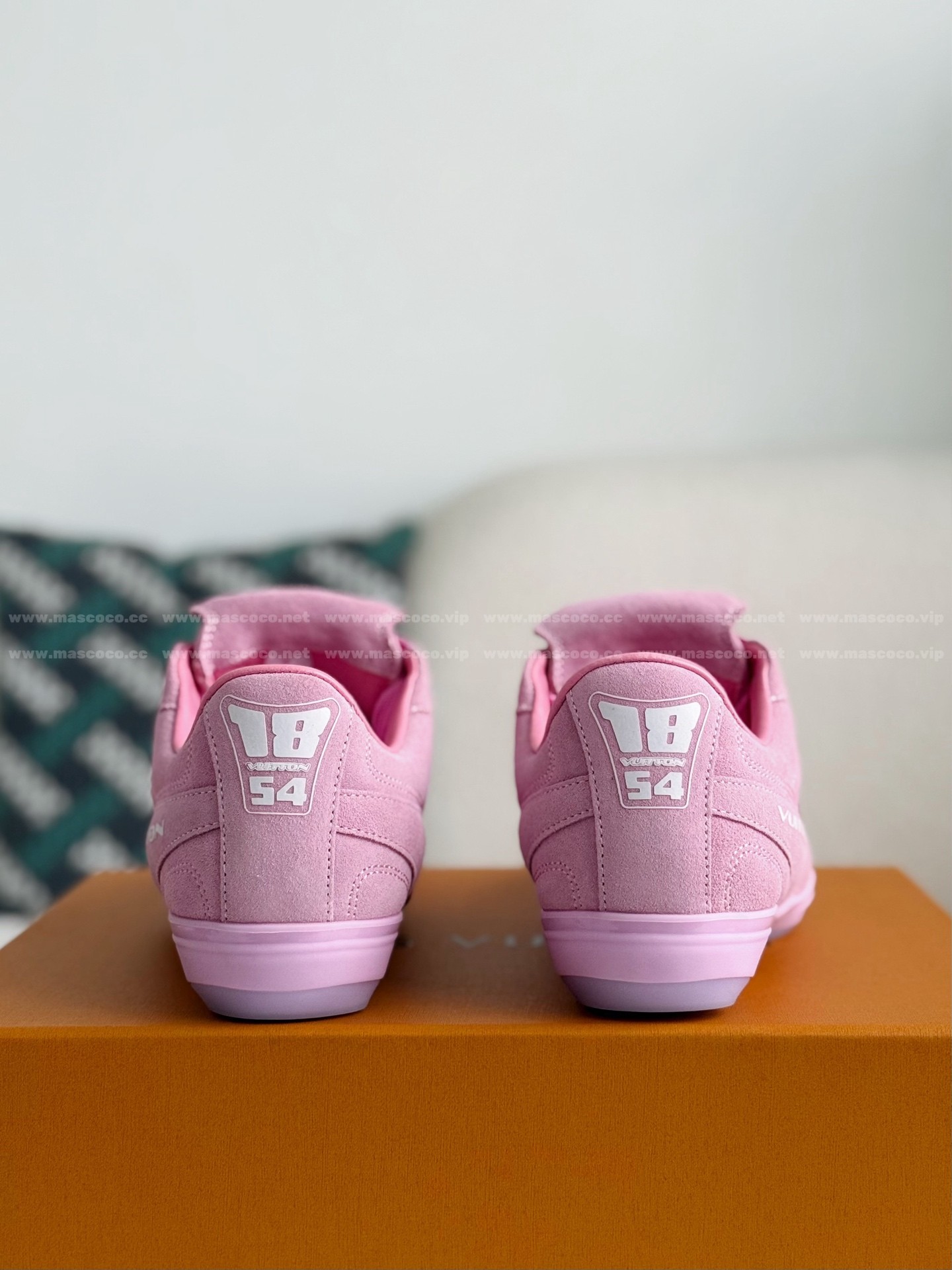 「#4697」LOUIS VUITTON FOOTPRINT SOCCER CASUAL SHOES - 图片 3