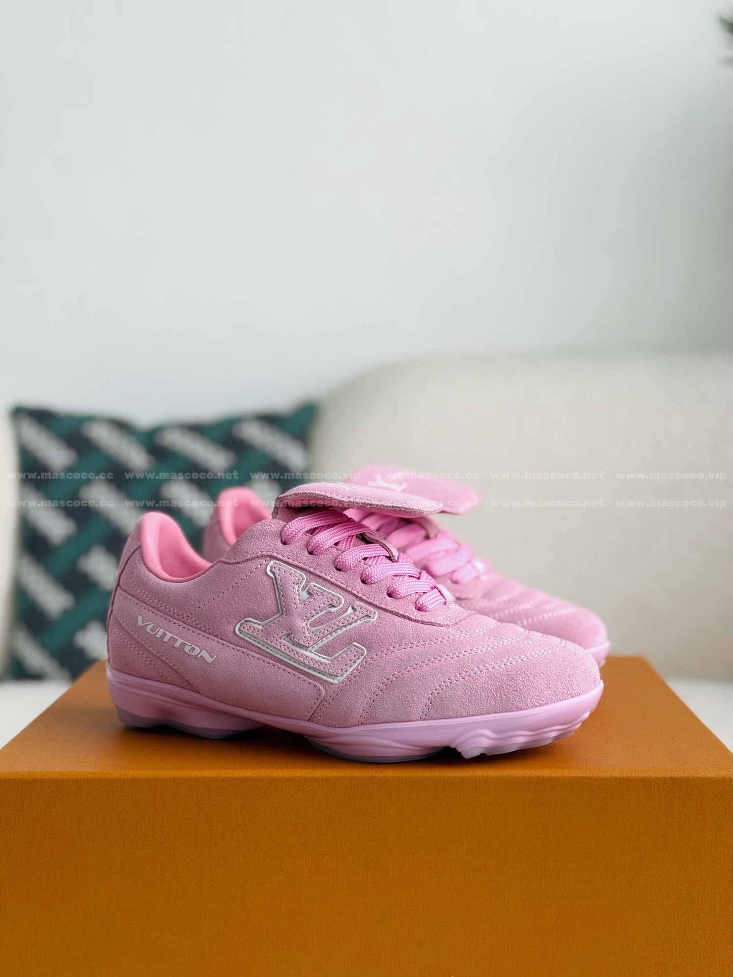 「#4697」LOUIS VUITTON FOOTPRINT SOCCER CASUAL SHOES - 图片 2