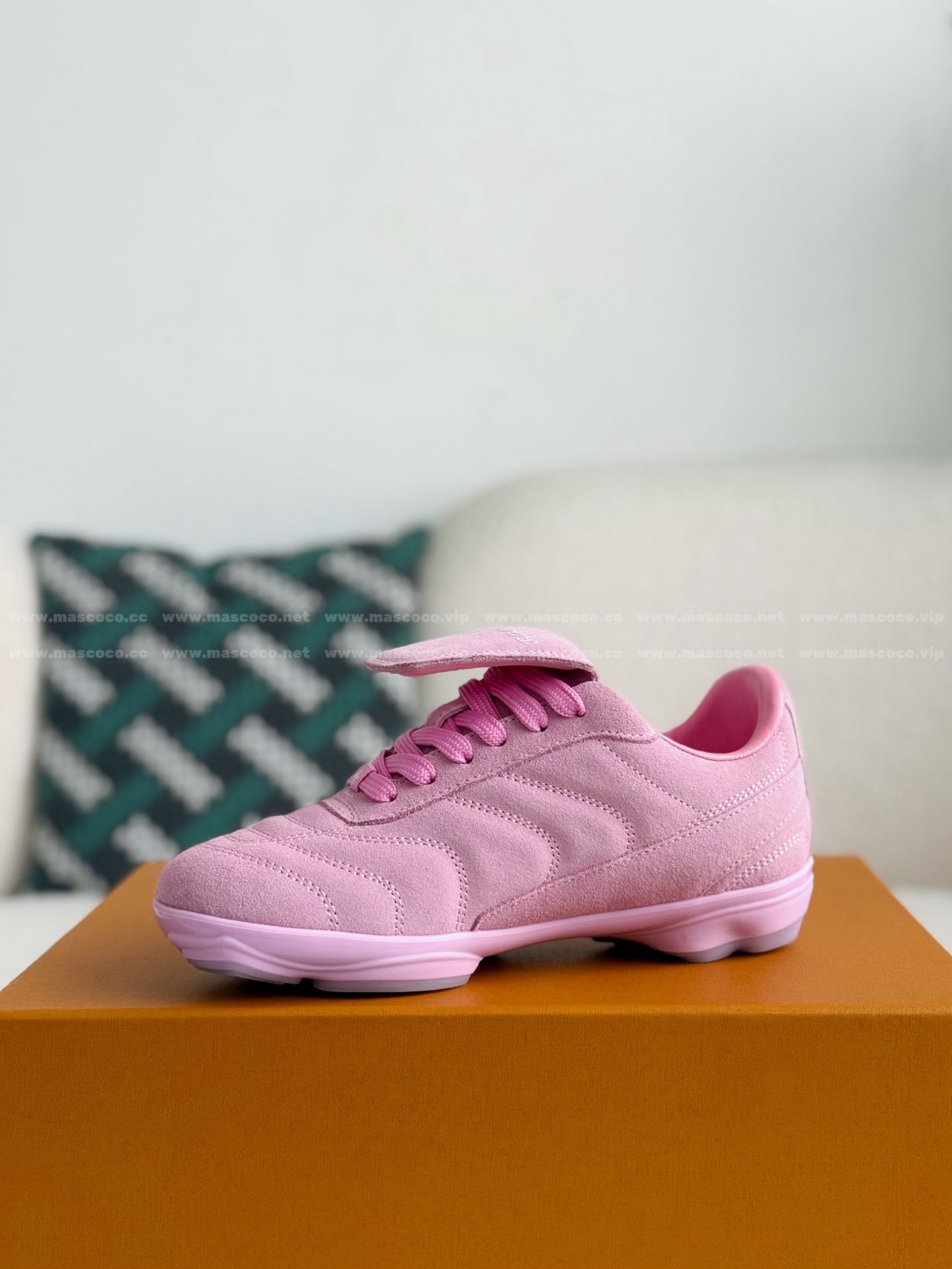 「#4697」LOUIS VUITTON FOOTPRINT SOCCER CASUAL SHOES - 图片 4