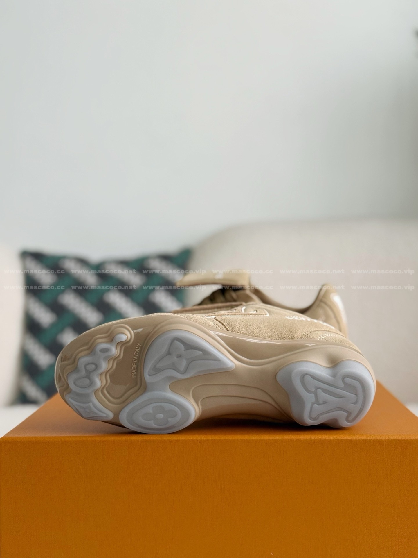 「#4698」LOUIS VUITTON FOOTPRINT SOCCER CASUAL SHOES - 图片 5