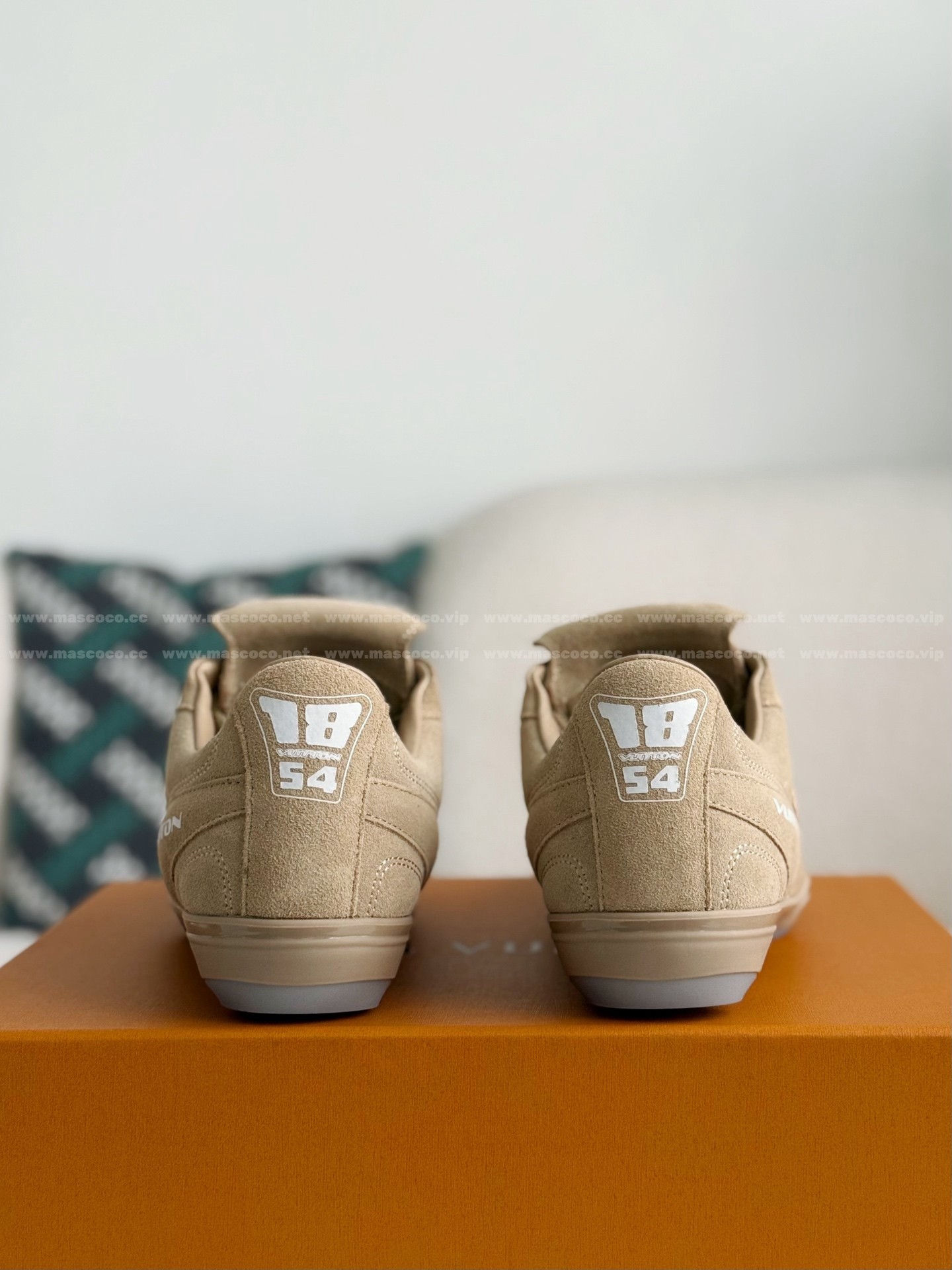「#4698」LOUIS VUITTON FOOTPRINT SOCCER CASUAL SHOES - 图片 3