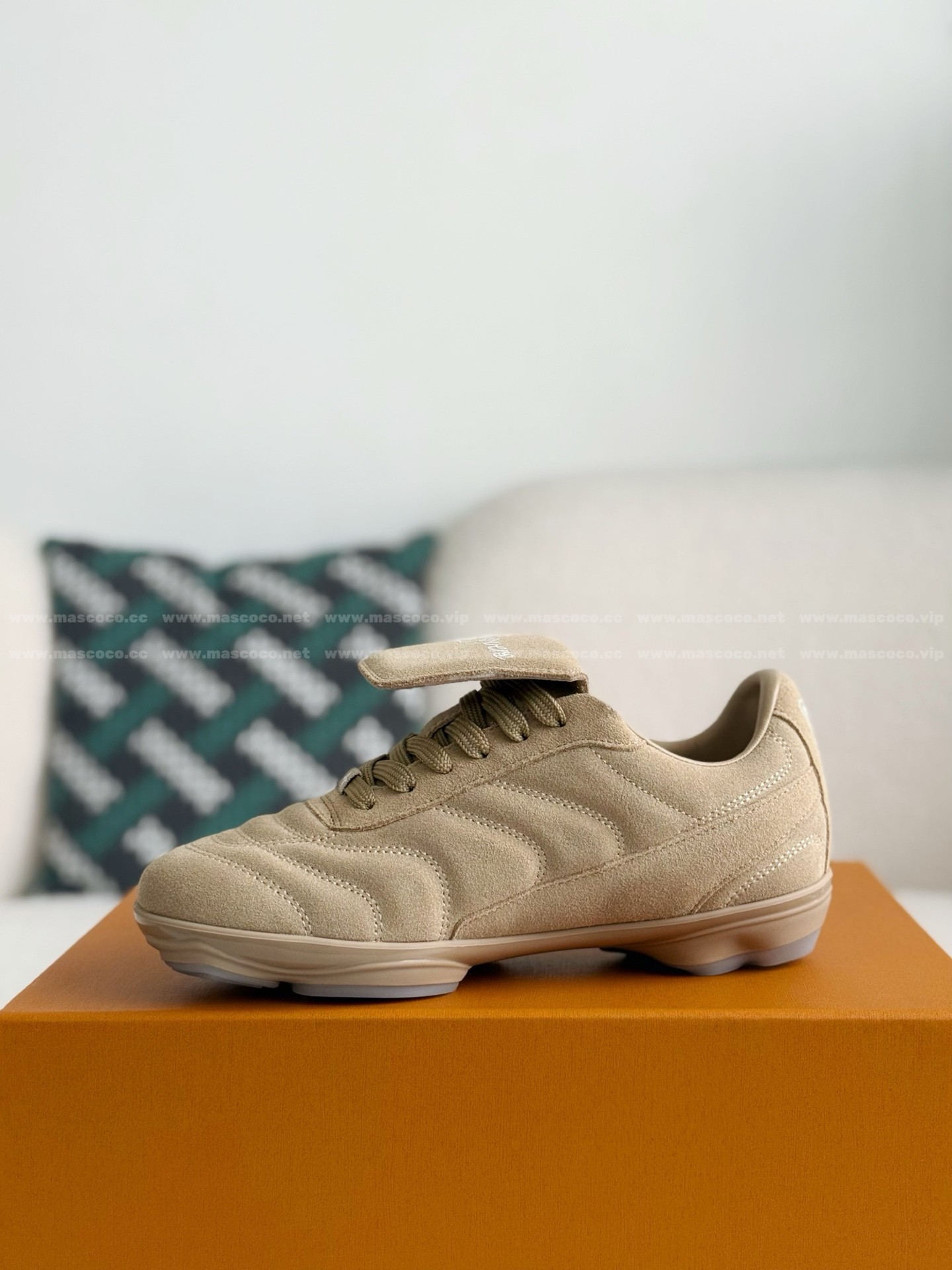 「#4698」LOUIS VUITTON FOOTPRINT SOCCER CASUAL SHOES - 图片 4