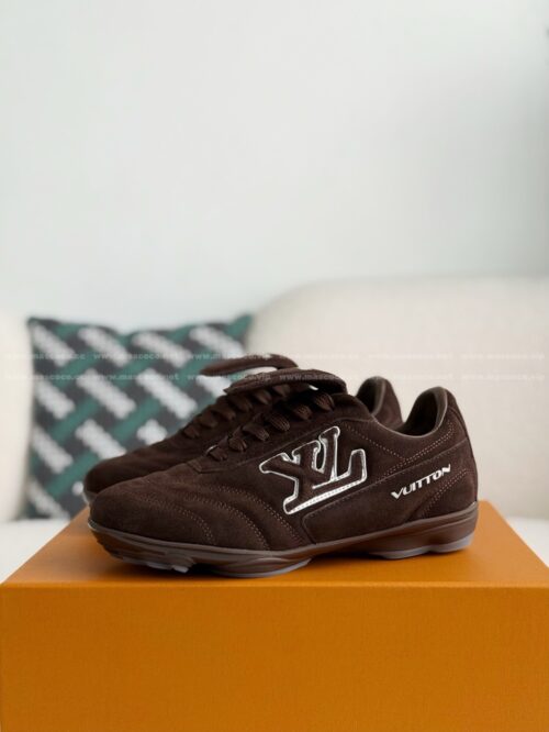 「#4699」LOUIS VUITTON FOOTPRINT SOCCER CASUAL SHOES