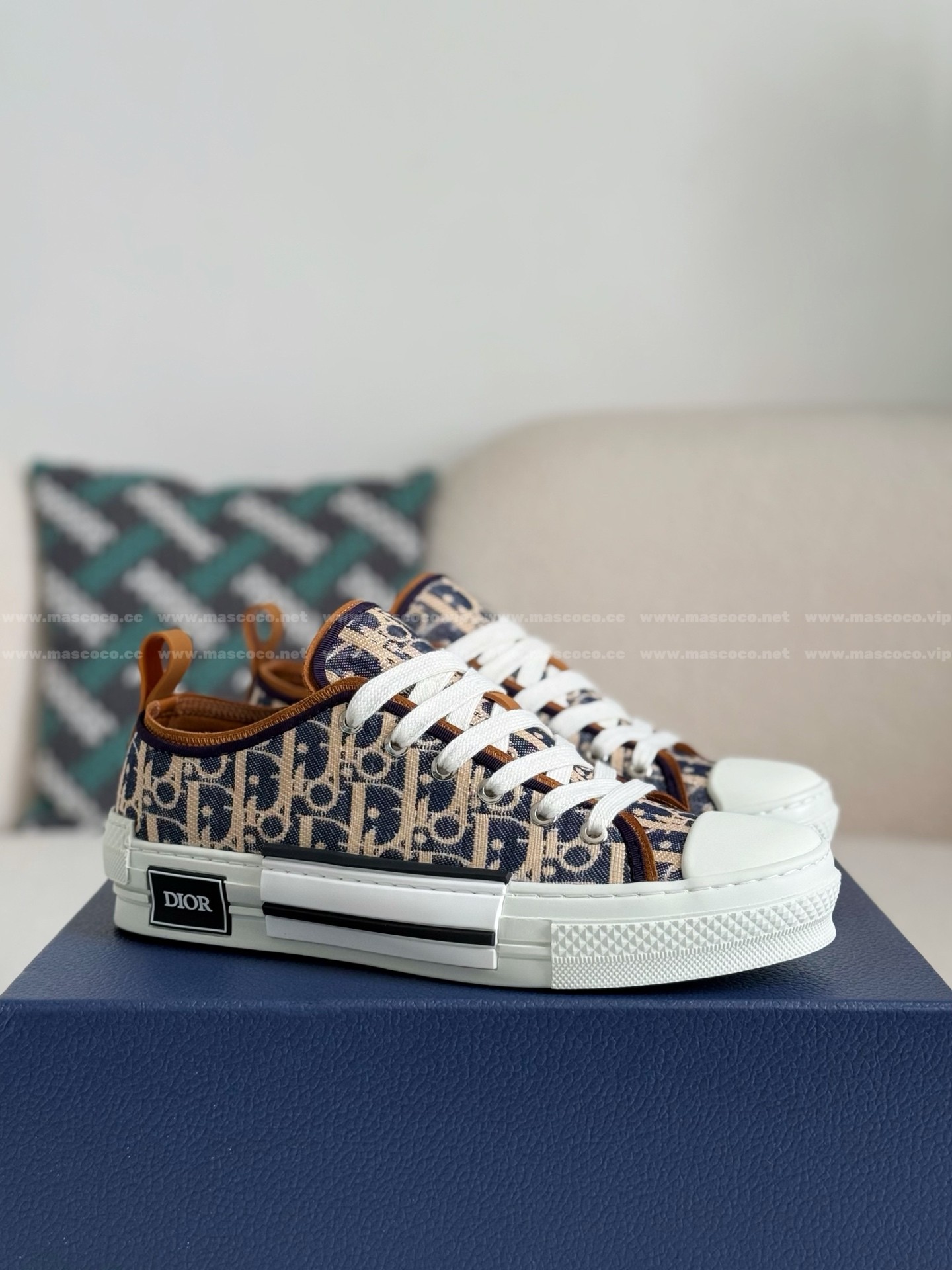 「#4712」Dior B23 League Sneakers - 图片 2