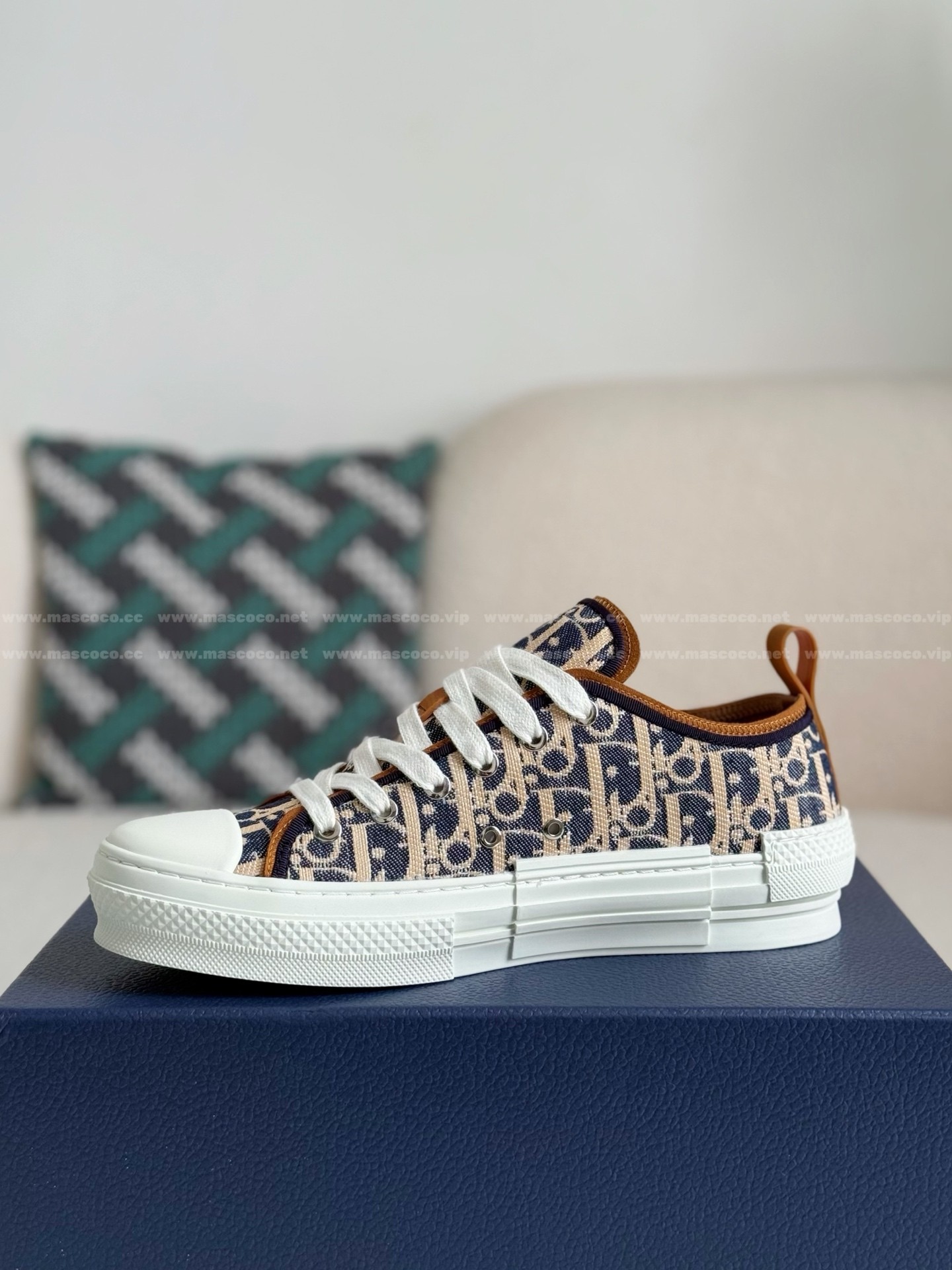 「#4712」Dior B23 League Sneakers - 图片 4