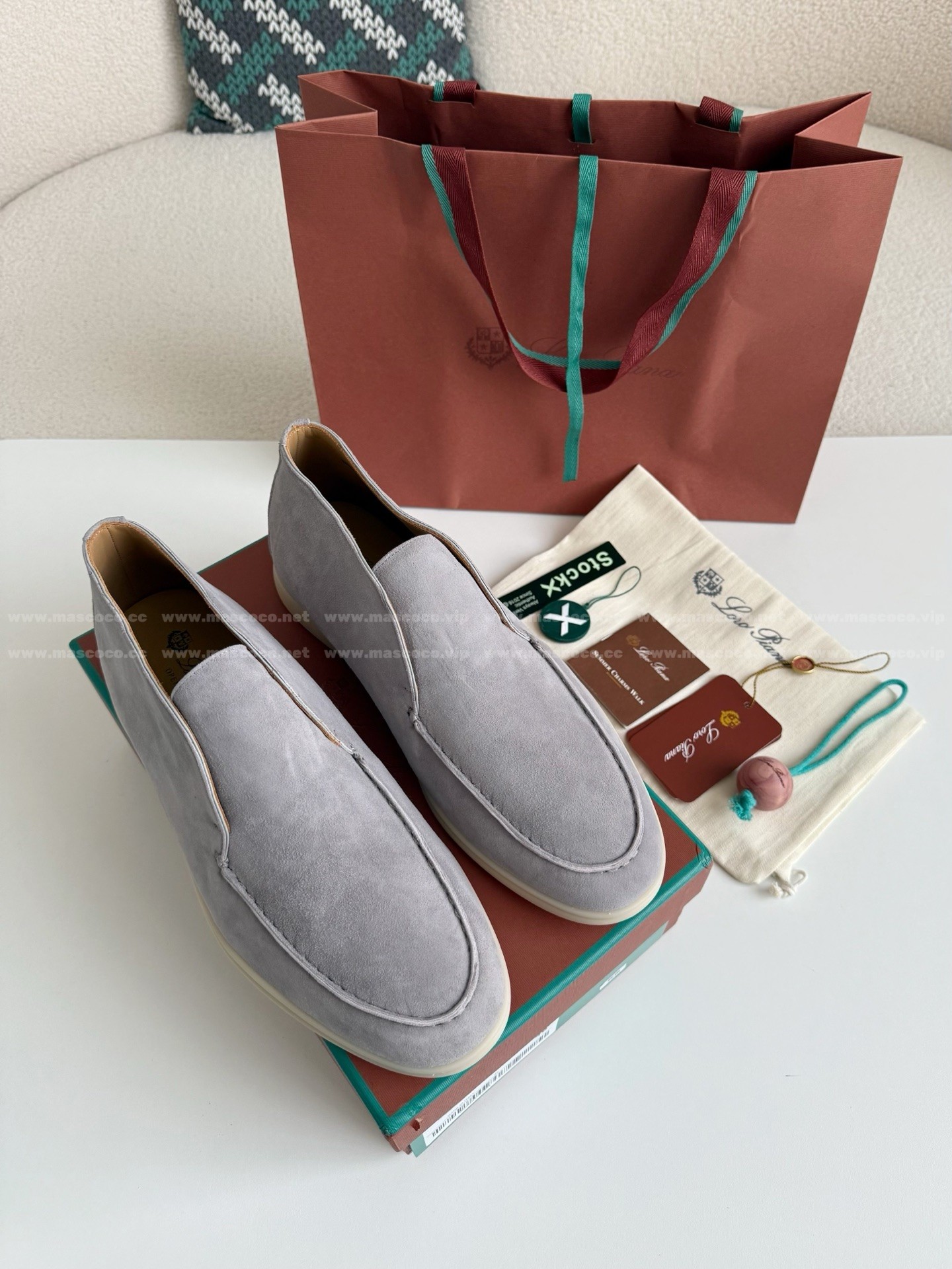 「#4714」Loro Piana Summer Charms Walk Moccasin Shoes - 图片 3