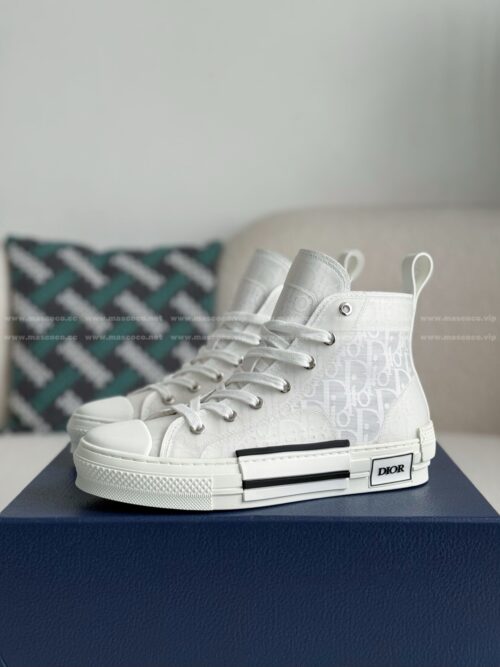 「#4719」DIOR B23 High-Top Canvas Shoes
