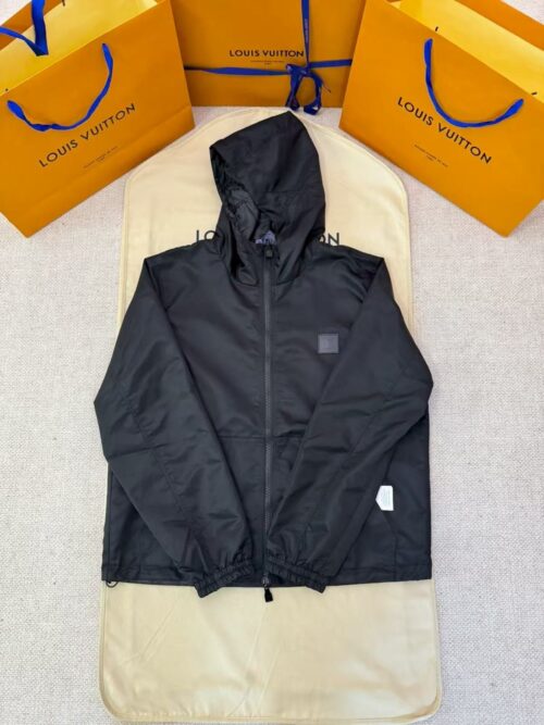 「#4768」LOUIS VUITTON jacquard double-faced windbreaker jacket