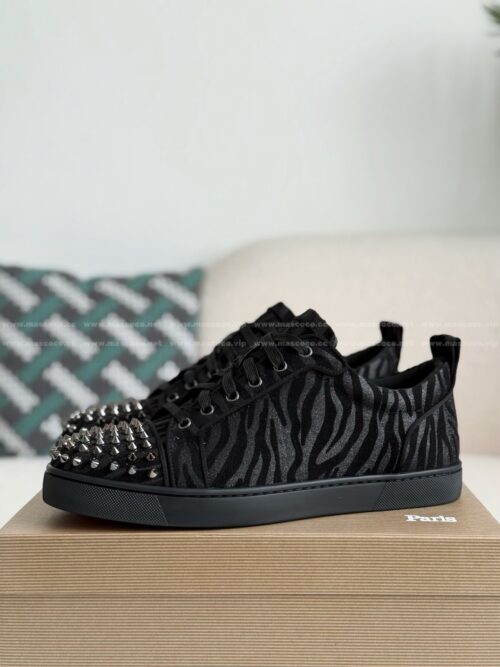 「#4777」Christian Louboutin Faux Suede Sneakers