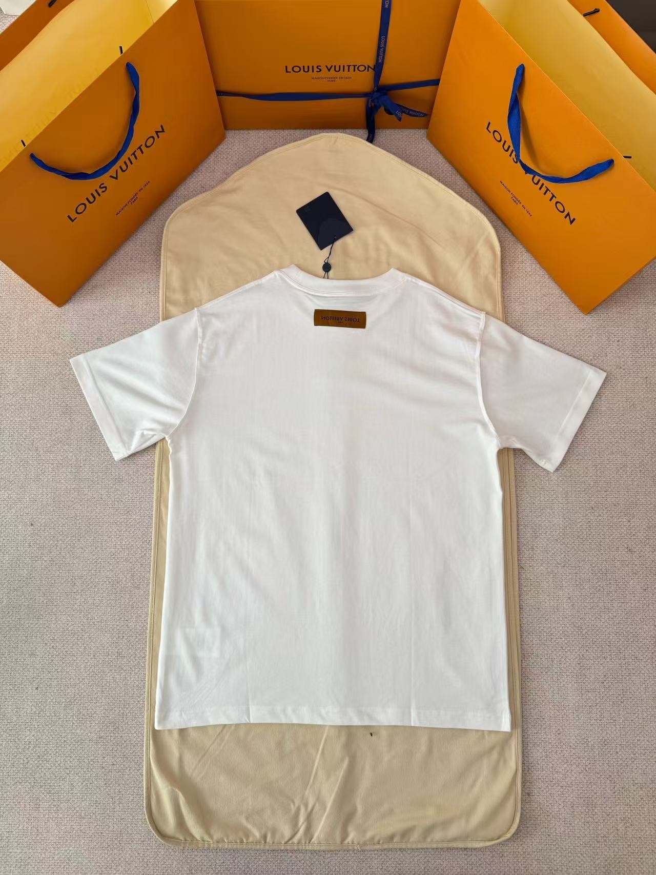 「#4818」LOUIS VUITTON logo embossed short sleeves - 图片 2