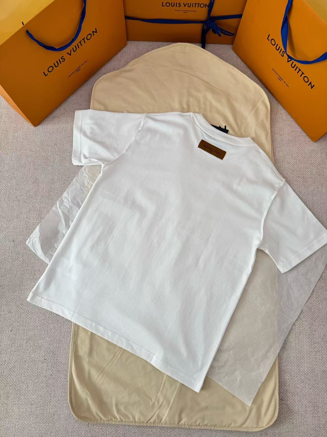 「#4818」LOUIS VUITTON logo embossed short sleeves - 图片 4