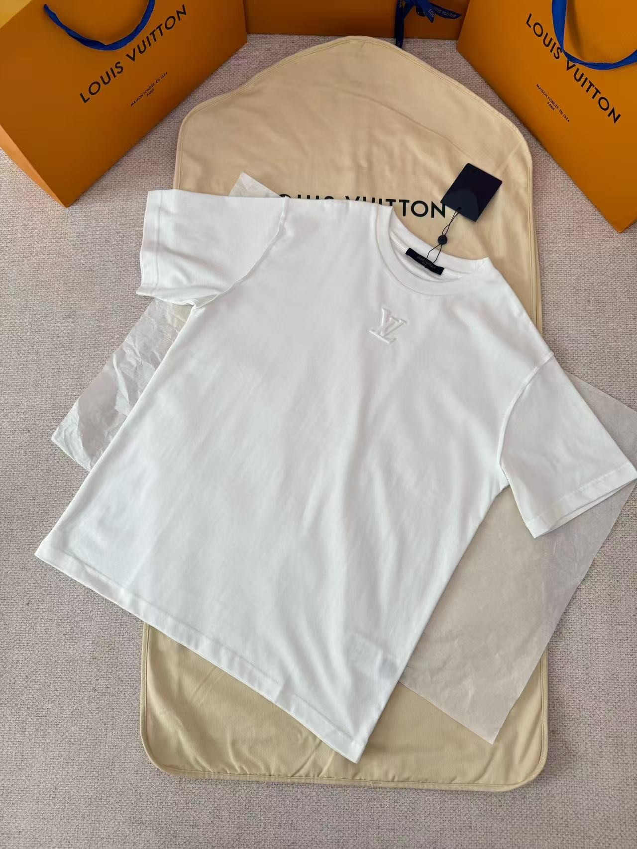 「#4818」LOUIS VUITTON logo embossed short sleeves - 图片 3