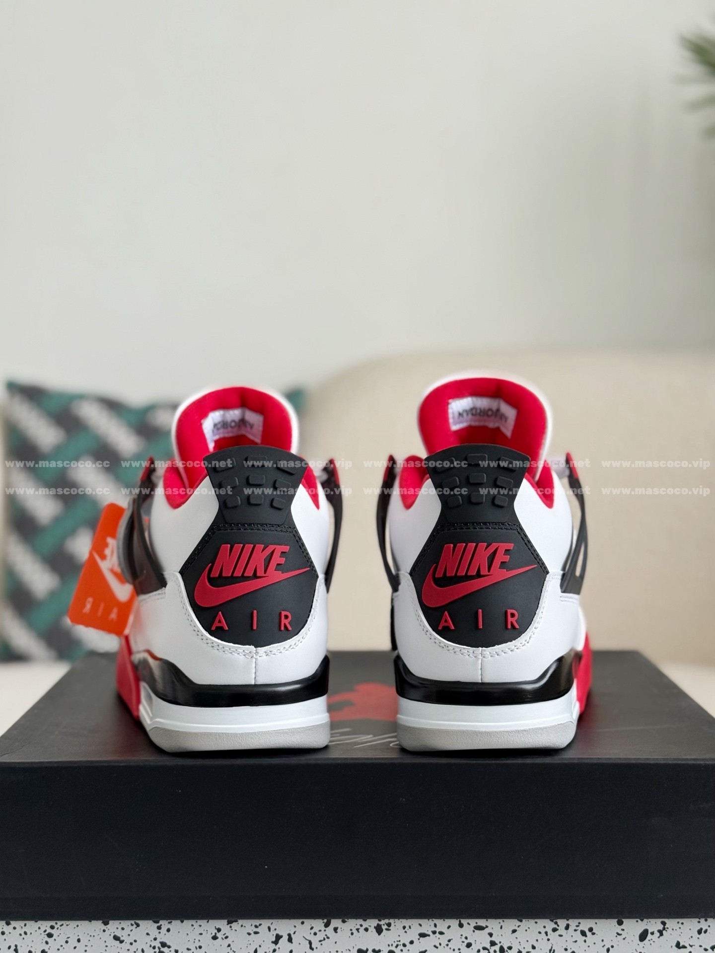 「#4844」Jordan Air Jordan 4 Retro Basketball Shoes - 图片 3