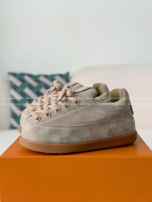 「#4916」LOUIS VUITTON x NIGO FW25 SUEDE LEATHER ROUND-TOED SNOW BOOTS
