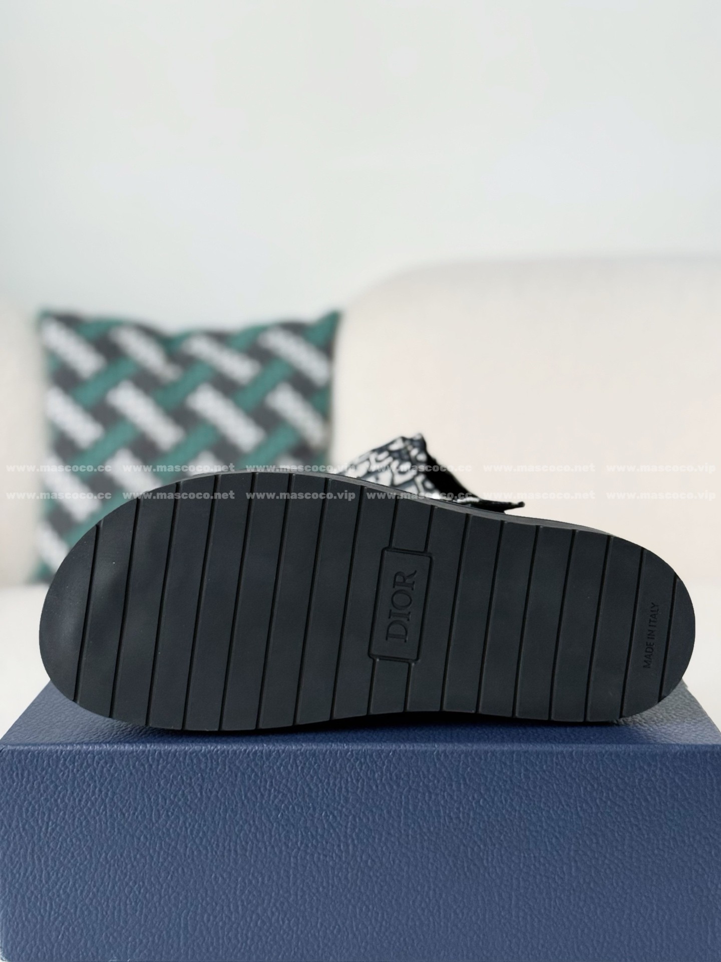「#4925」Dior Aqua Slipper With A Strap - 图片 6