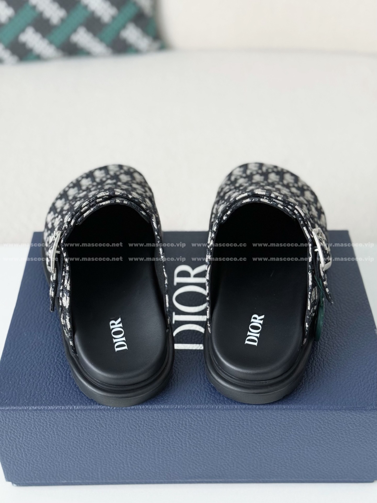 「#4925」Dior Aqua Slipper With A Strap - 图片 4