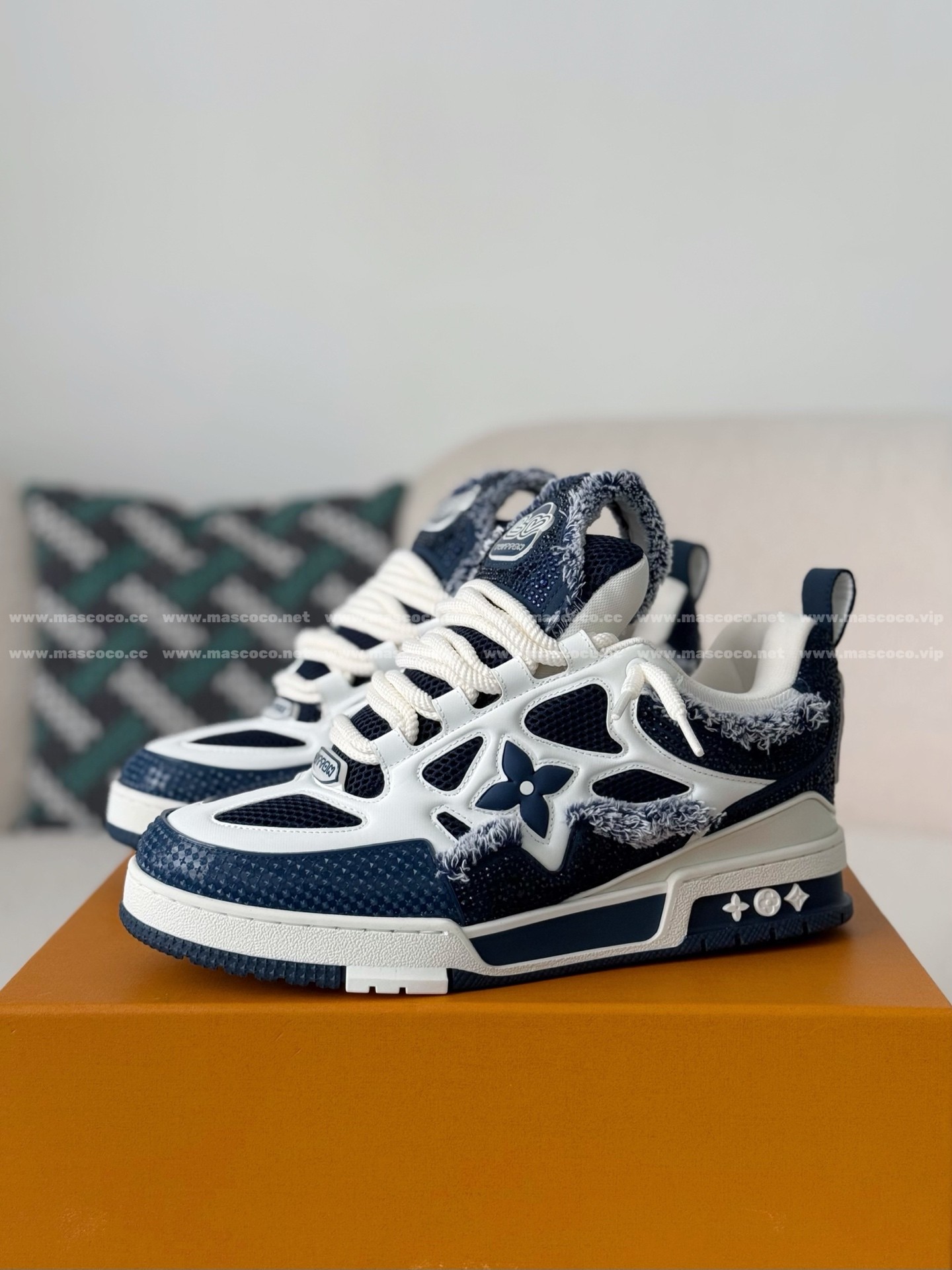 「#5022」Louis Vuitton Skate Sneakers