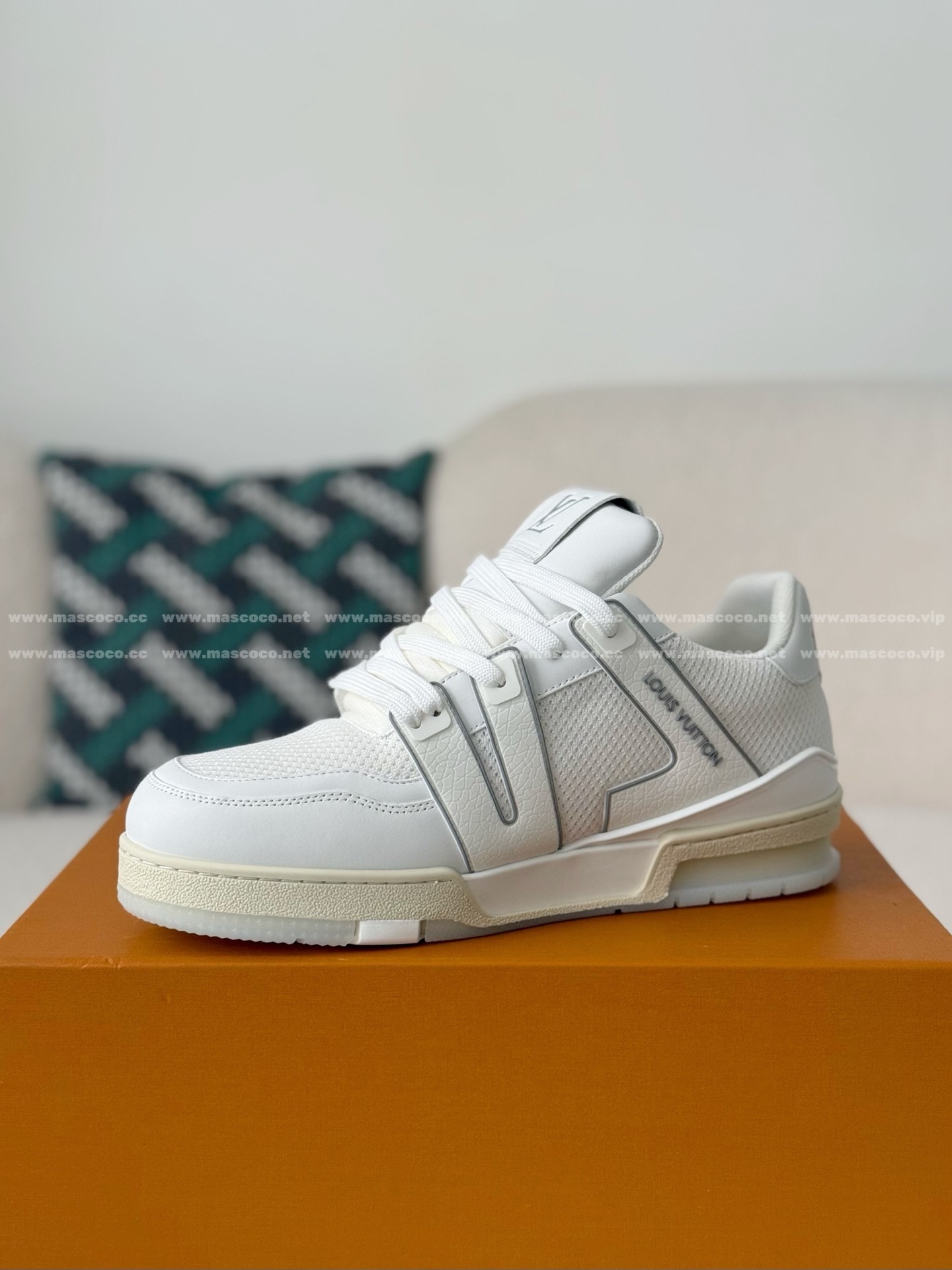 「#5056」LOUIS VUITTON TRAINER SNEAKERS - 图片 4