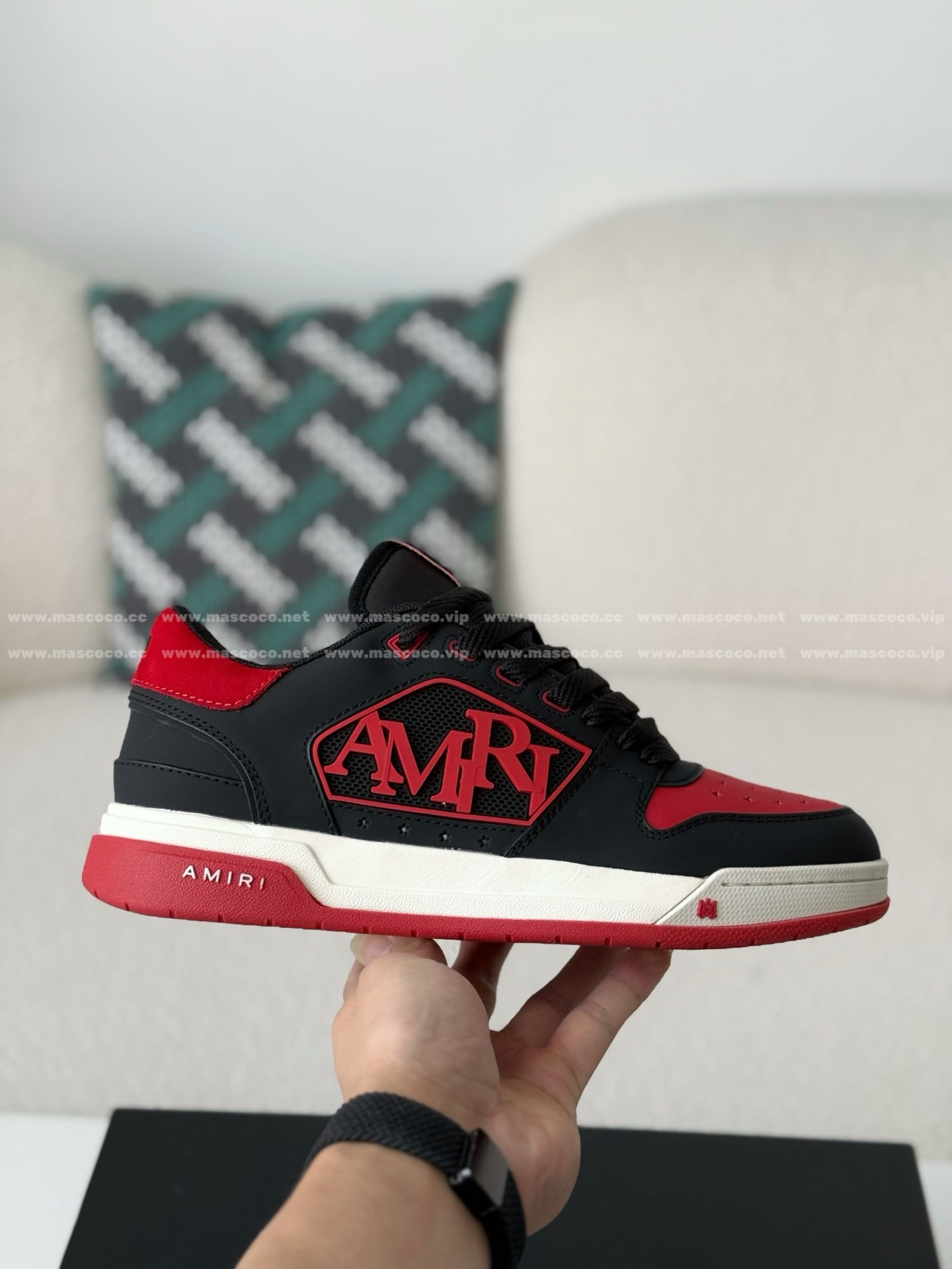 「#5099」Amiri Classic Leather Sneakers - 图片 6