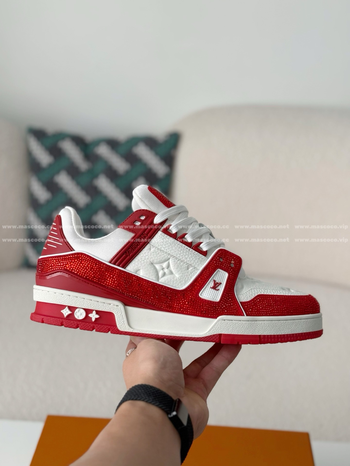 「#5117」LOUIS VUITTON TRAINER SNEAKERS - 图片 6