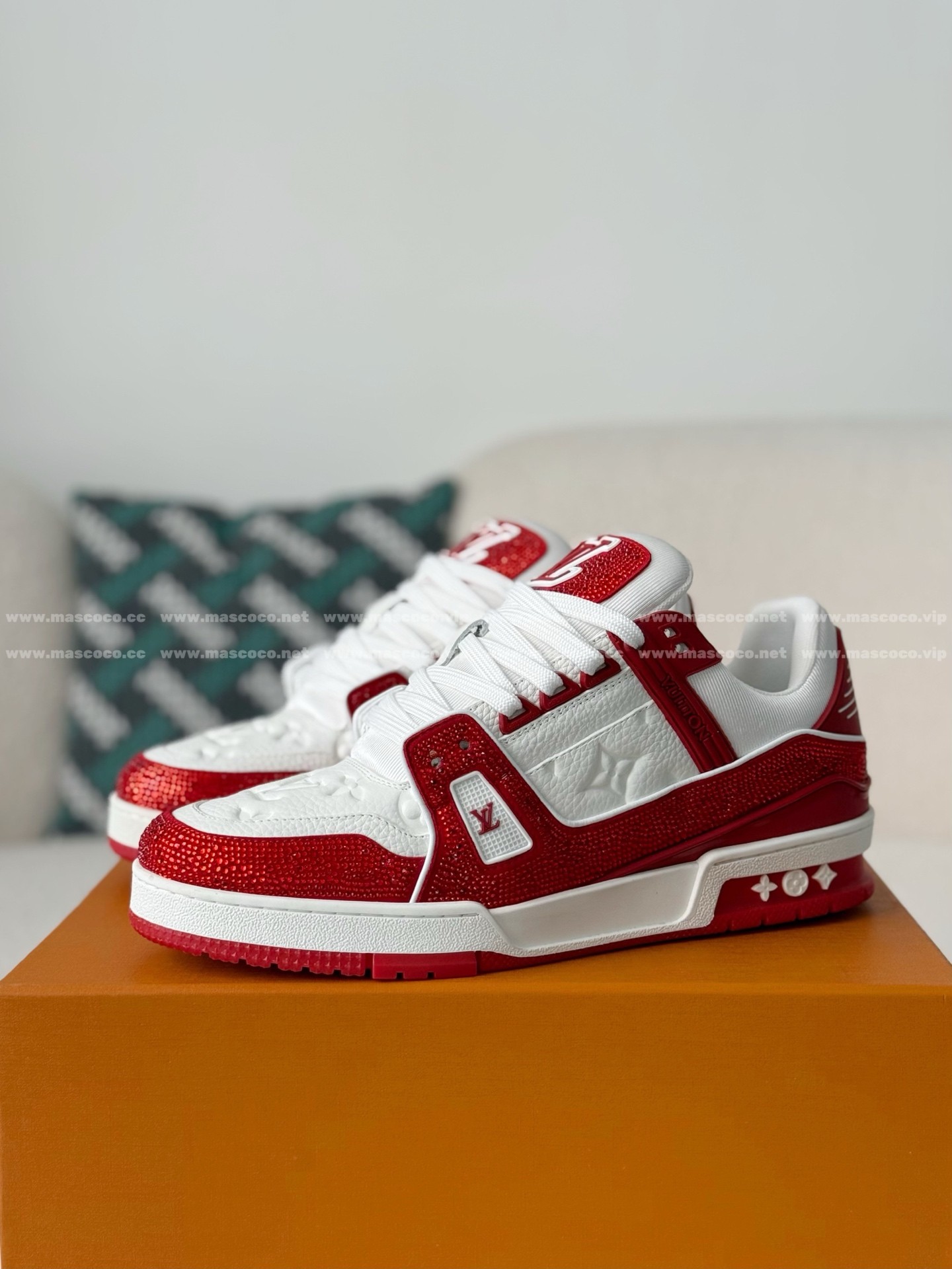 「#5117」LOUIS VUITTON TRAINER SNEAKERS