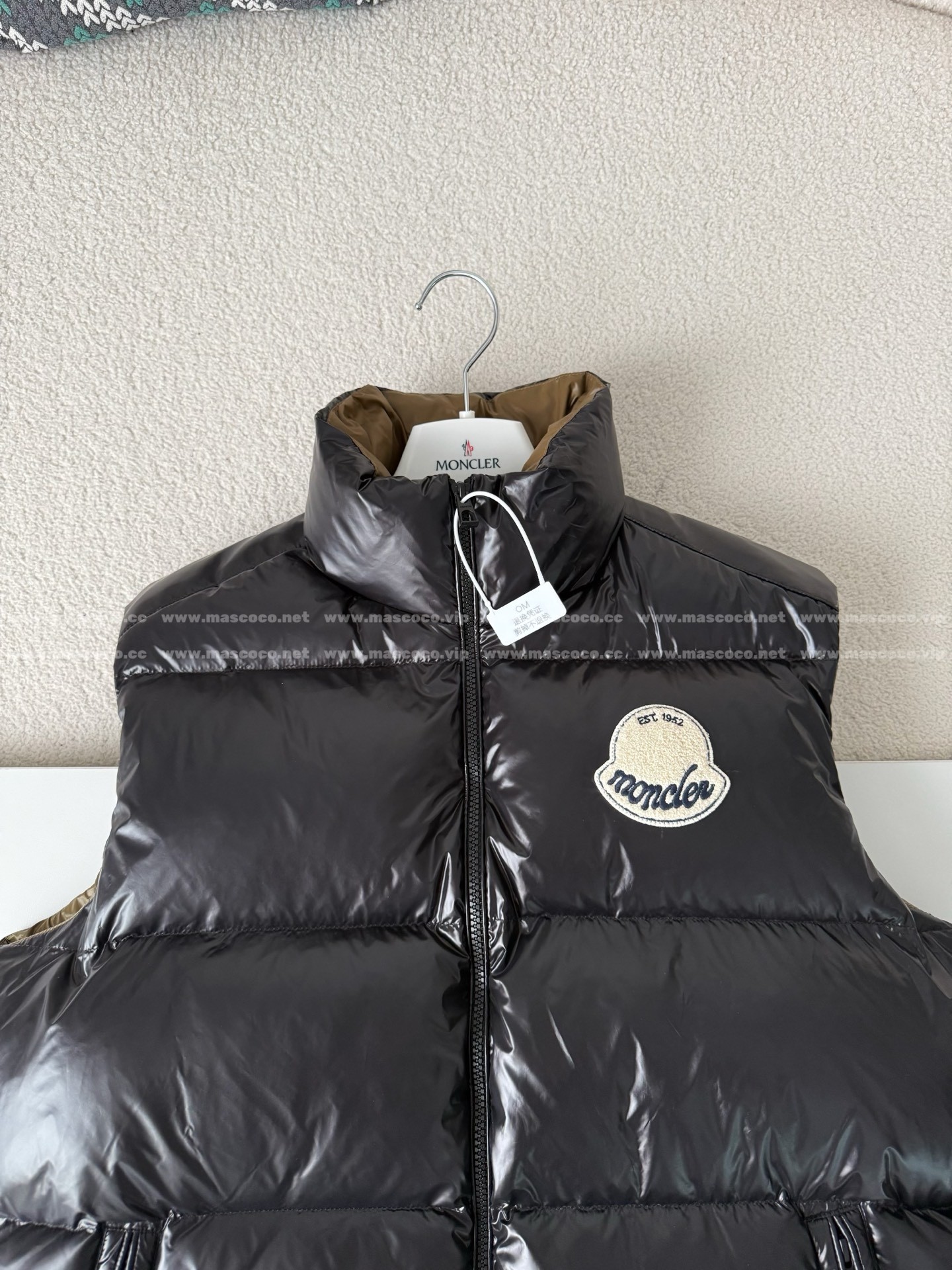 「#5164」Moncler Lipsi Down Logo Sleeveless Down Jacket - 图片 2