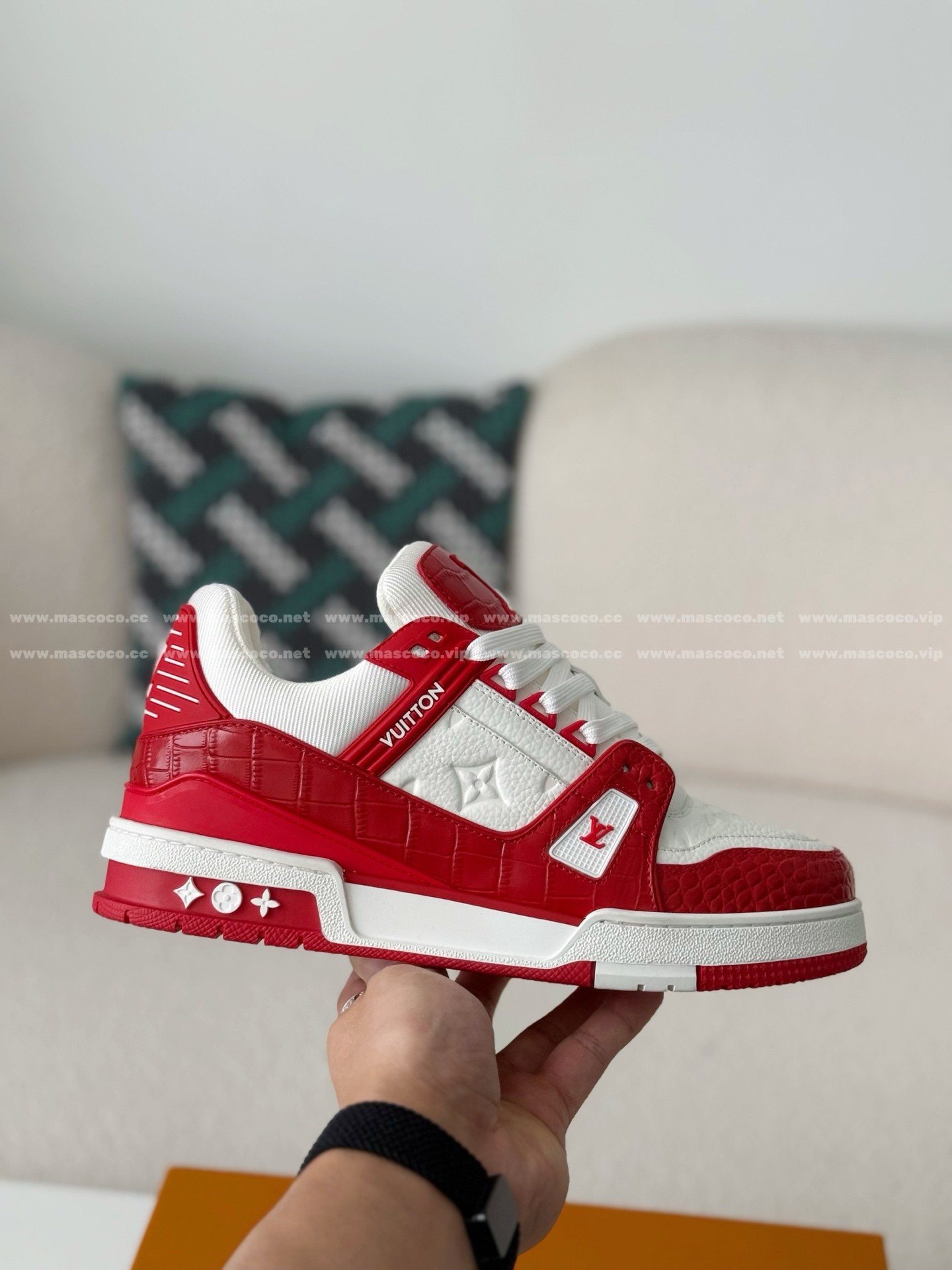 「#5167」LOUIS VUITTON TRAINER SNEAKERS - 图片 6