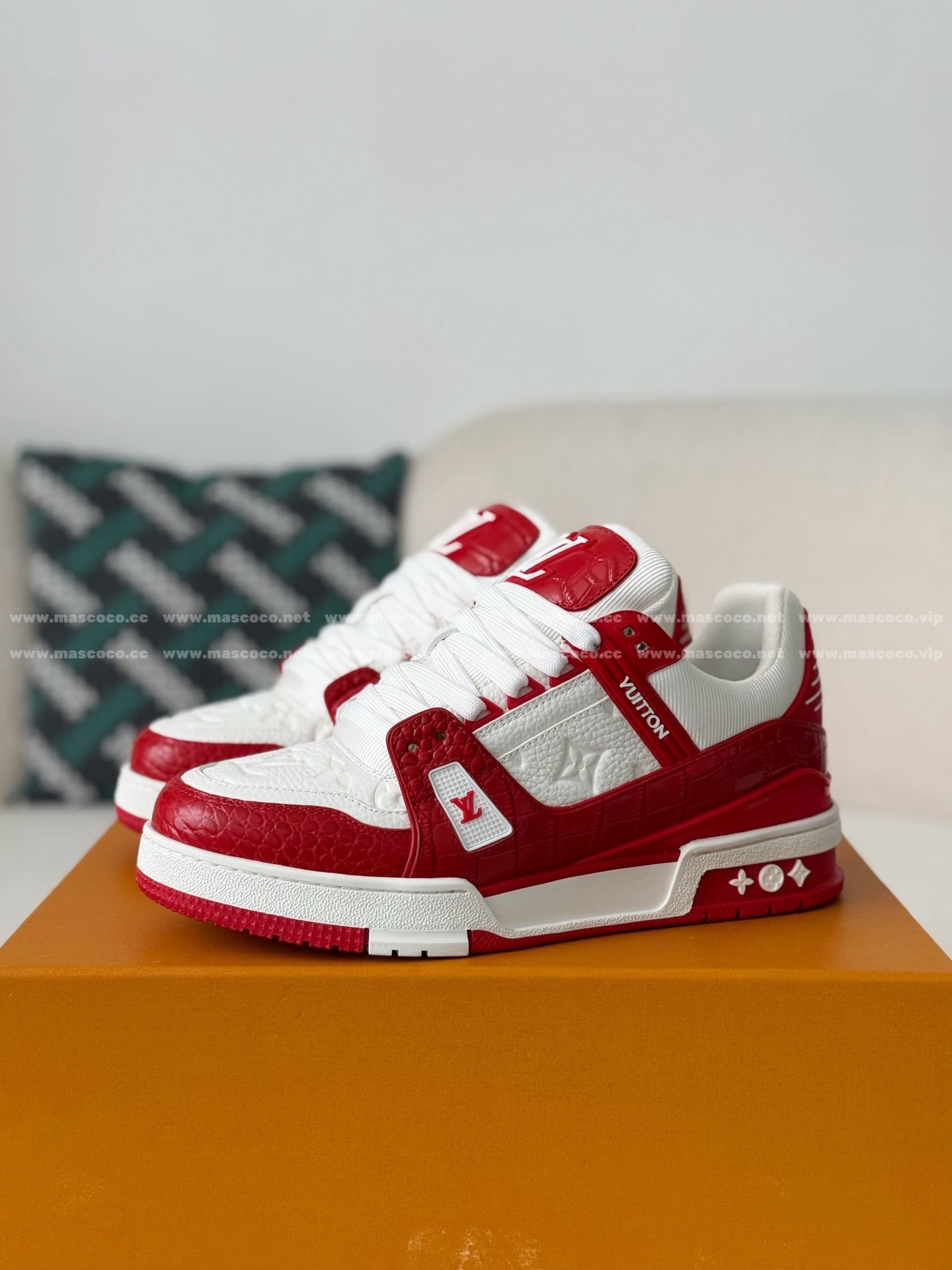 「#5167」LOUIS VUITTON TRAINER SNEAKERS