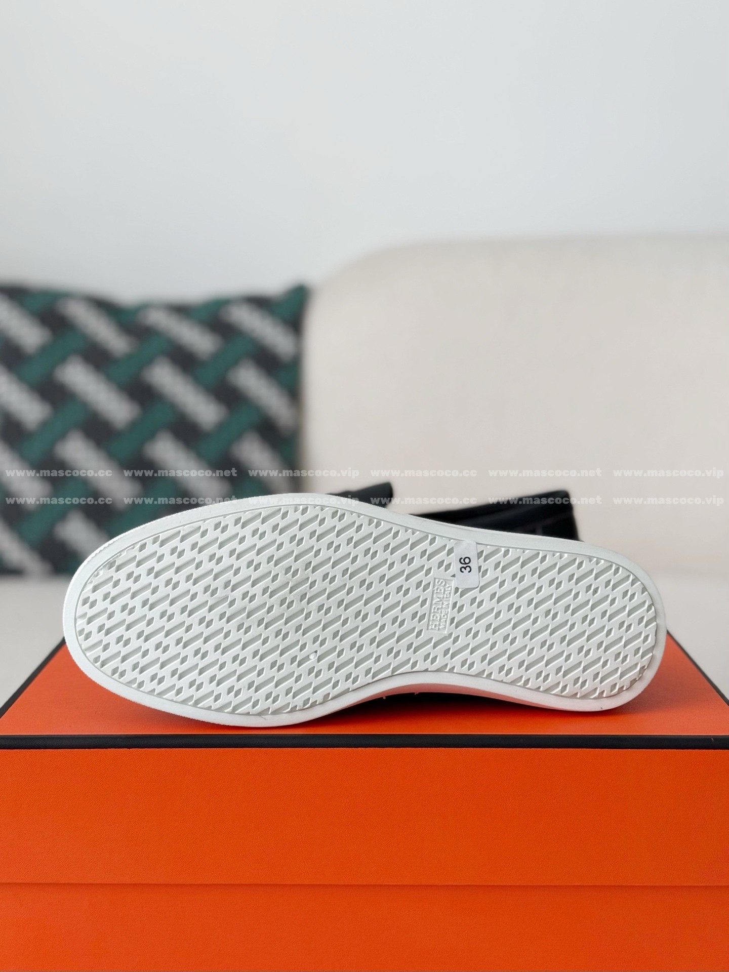 「#5190」Hermes Leather Loafers - 图片 5