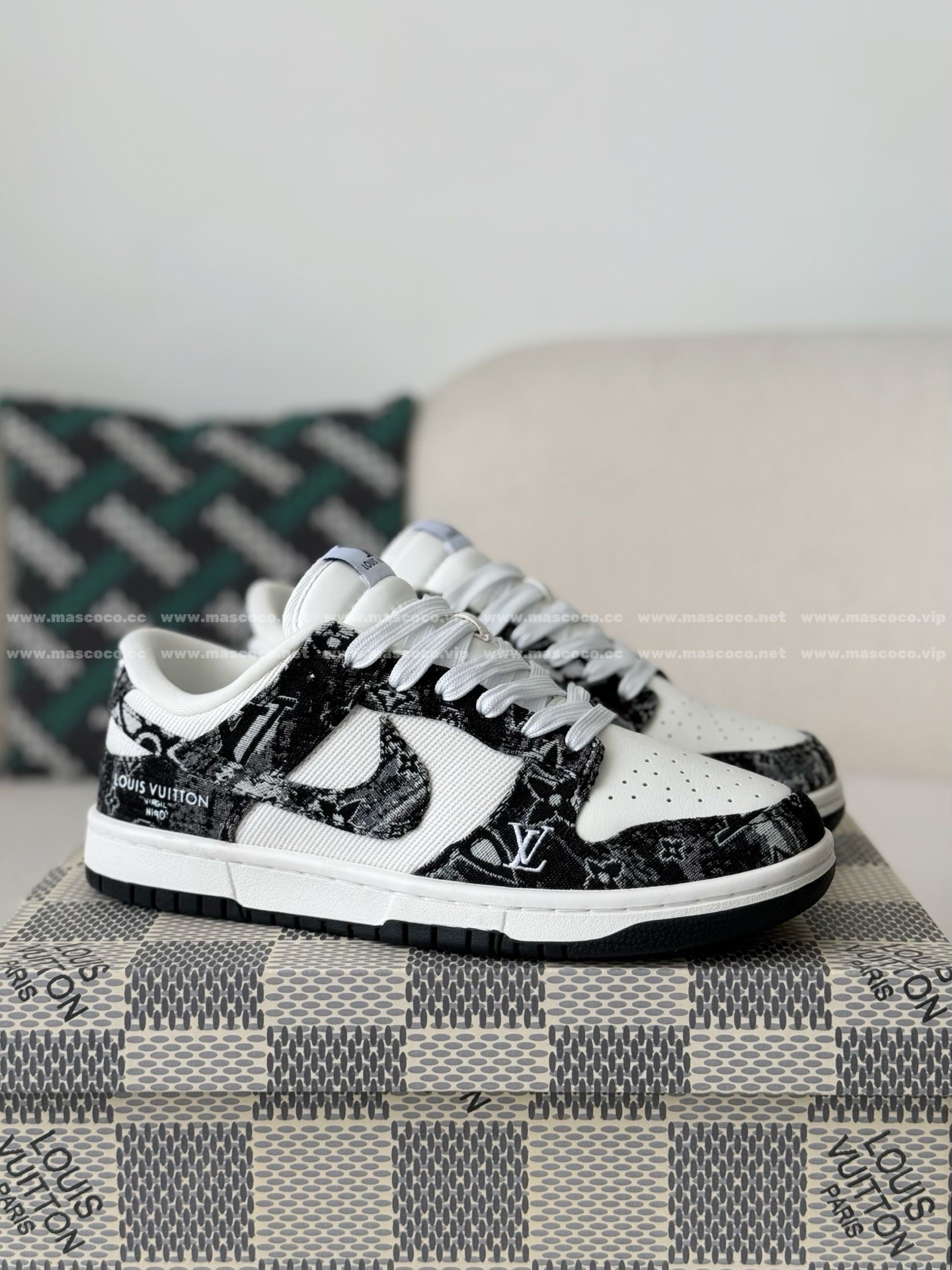 「#5192」Louis Vuitton x Nike Dunk Casual Sneakers - 图片 2