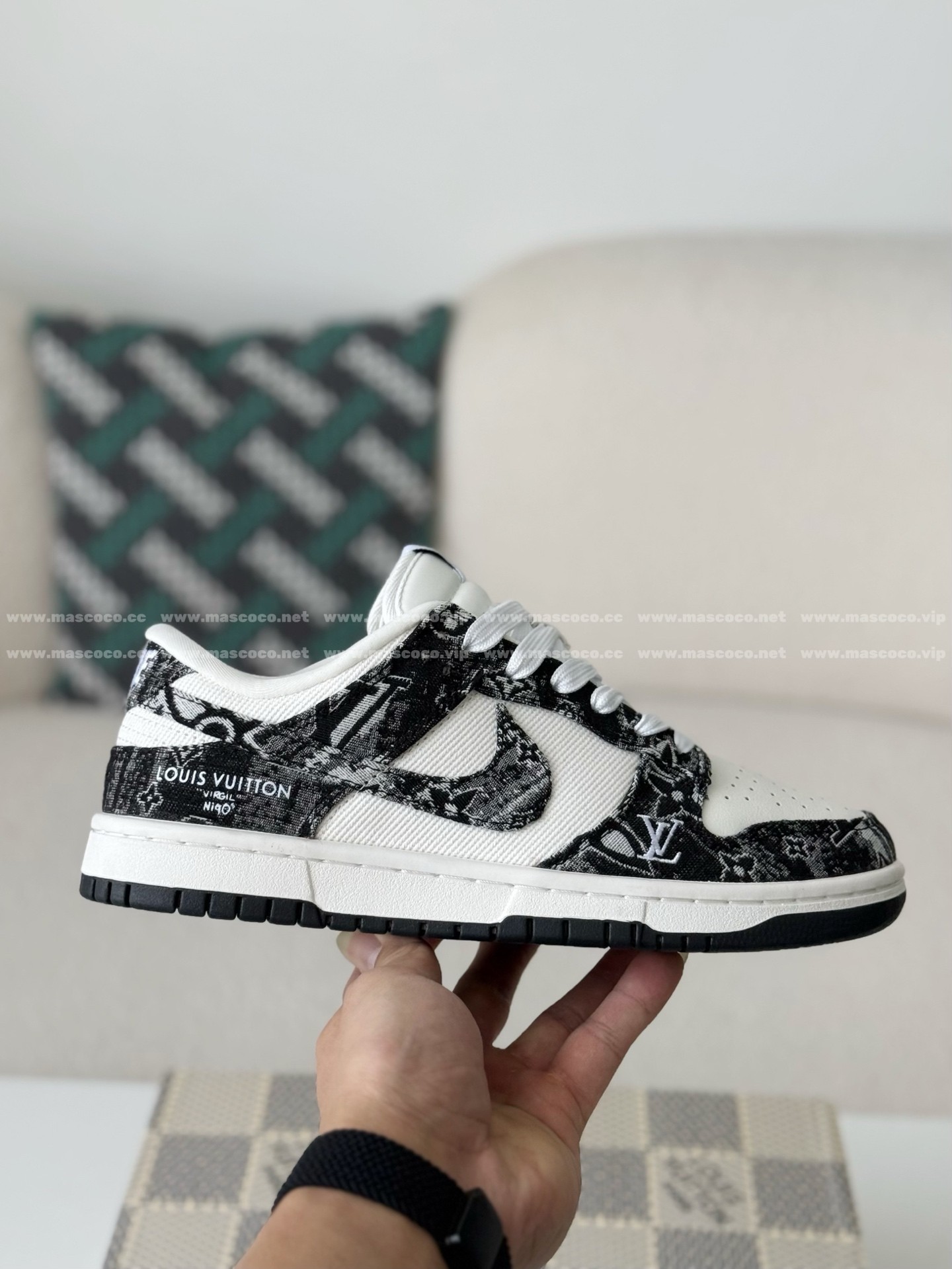 「#5192」Louis Vuitton x Nike Dunk Casual Sneakers - 图片 6
