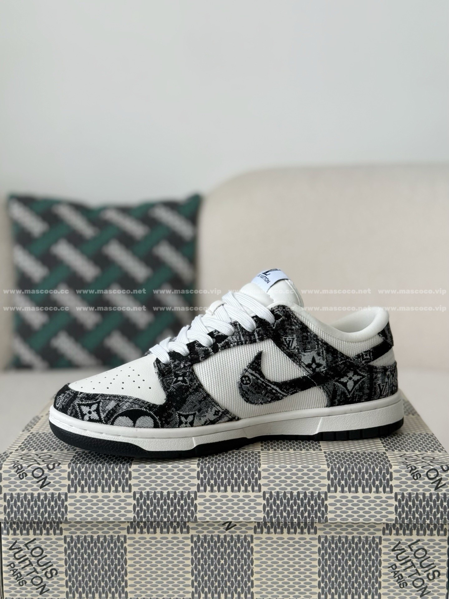 「#5192」Louis Vuitton x Nike Dunk Casual Sneakers - 图片 4