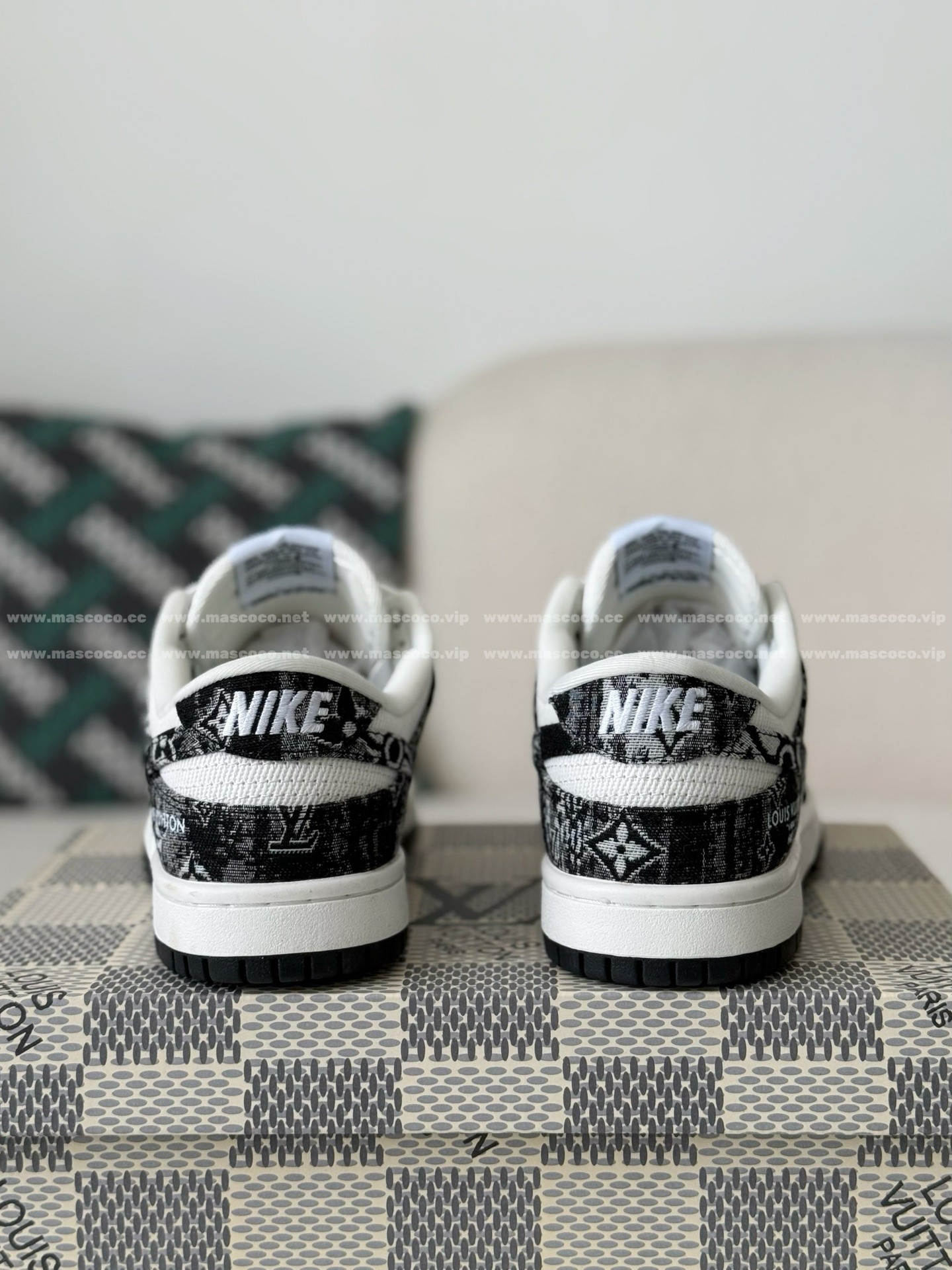 「#5192」Louis Vuitton x Nike Dunk Casual Sneakers - 图片 3