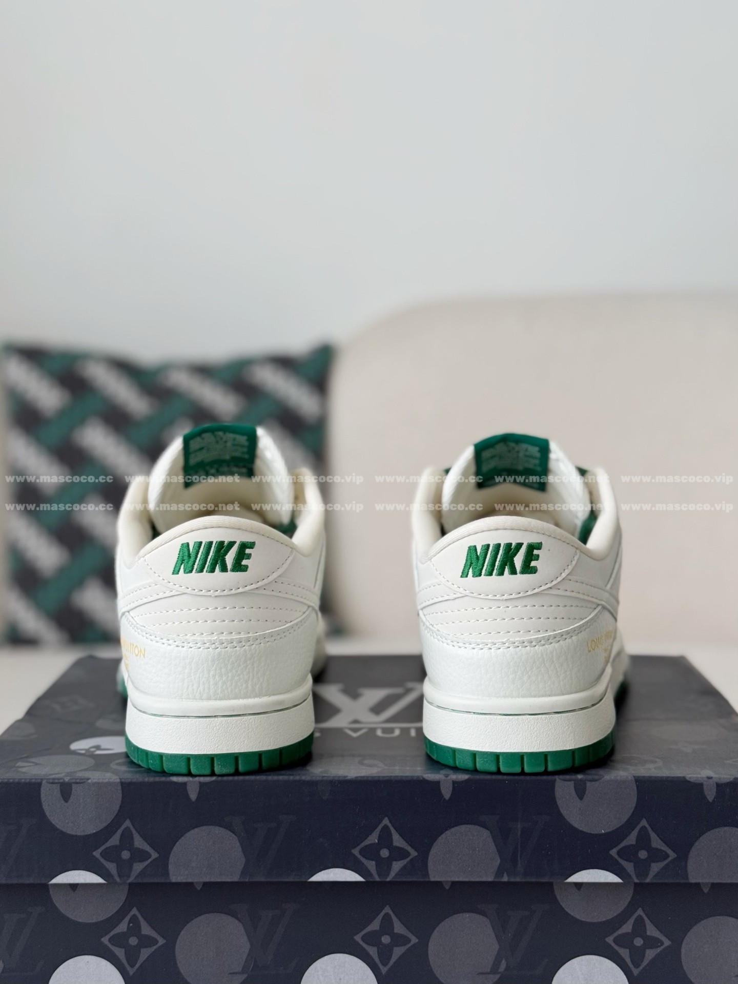 「#5193」Louis Vuitton x Nike Dunk Casual Sneakers - 图片 3