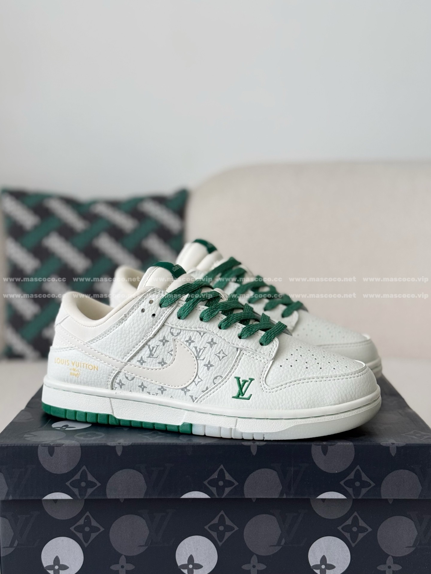 「#5193」Louis Vuitton x Nike Dunk Casual Sneakers - 图片 2
