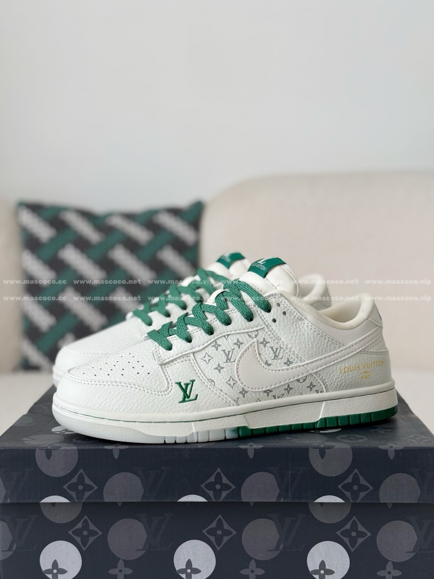 「#5193」Louis Vuitton x Nike Dunk Casual Sneakers