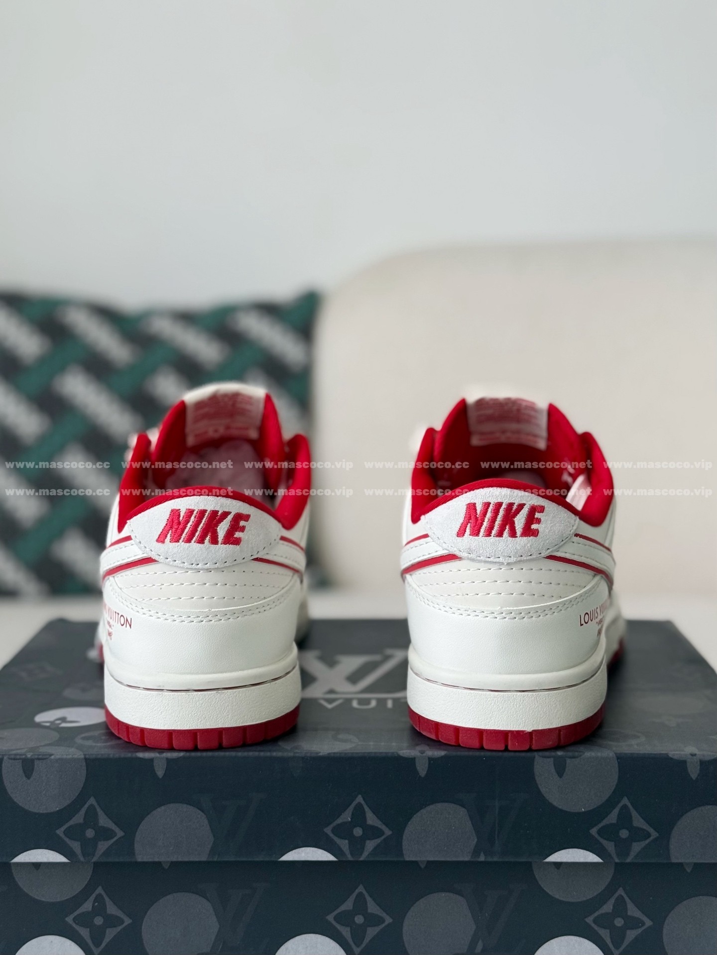 「#5194」Louis Vuitton x Nike Dunk Casual Sneakers - 图片 3