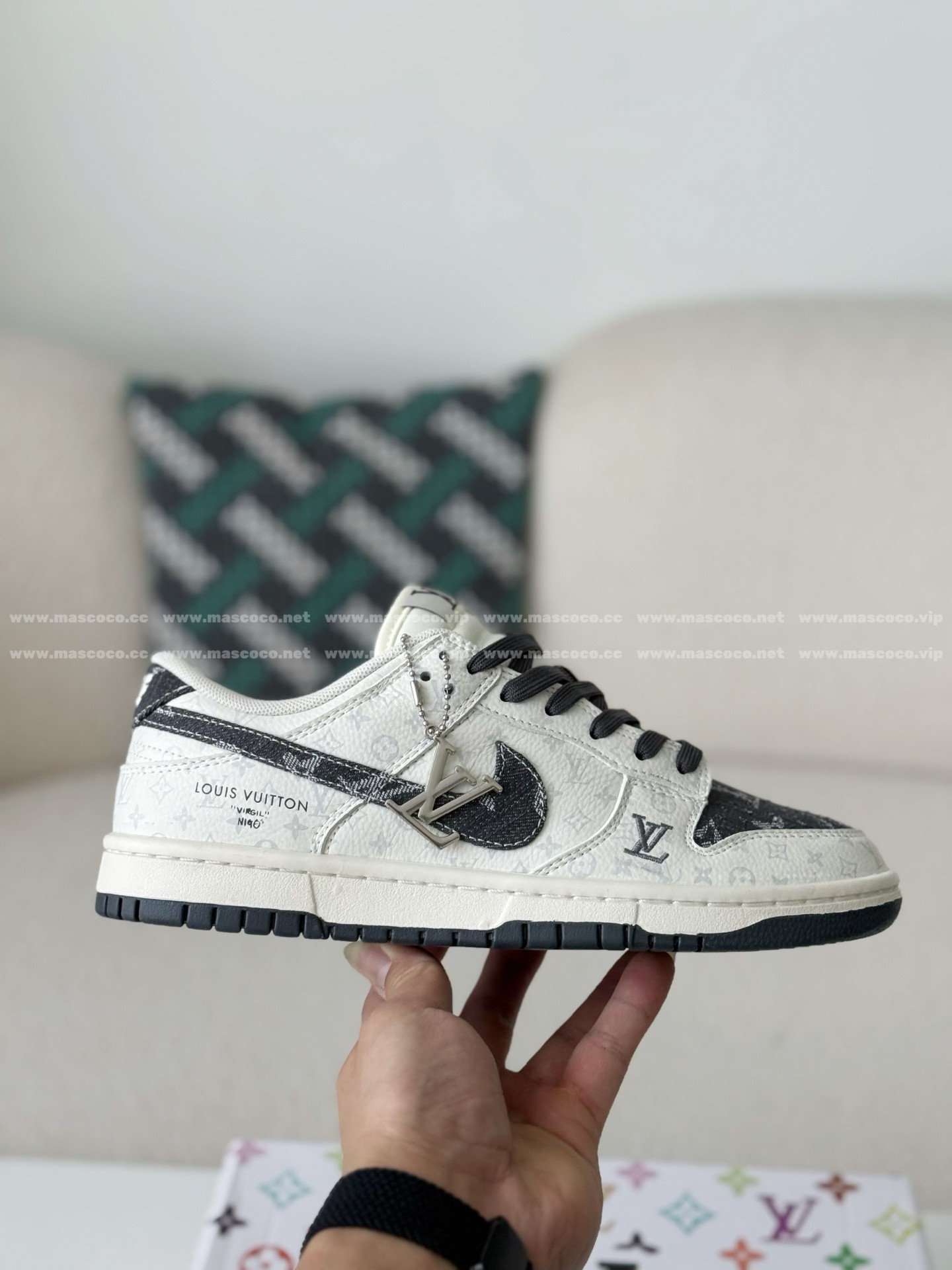 「#5196」Louis Vuitton x Nike Dunk Casual Sneakers - 图片 6