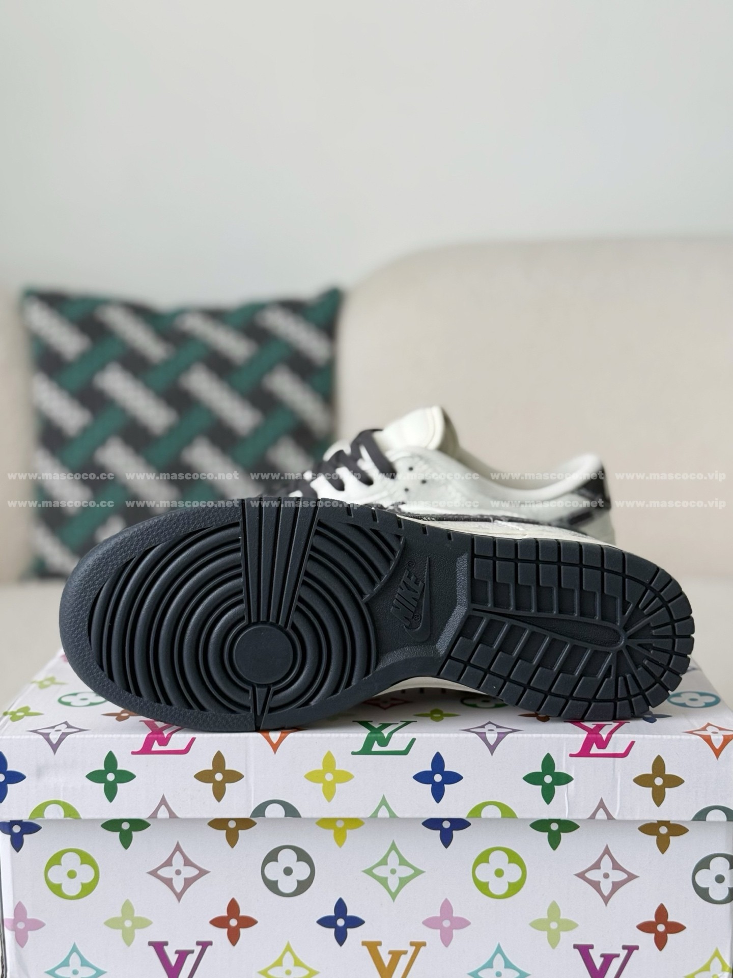 「#5196」Louis Vuitton x Nike Dunk Casual Sneakers - 图片 5
