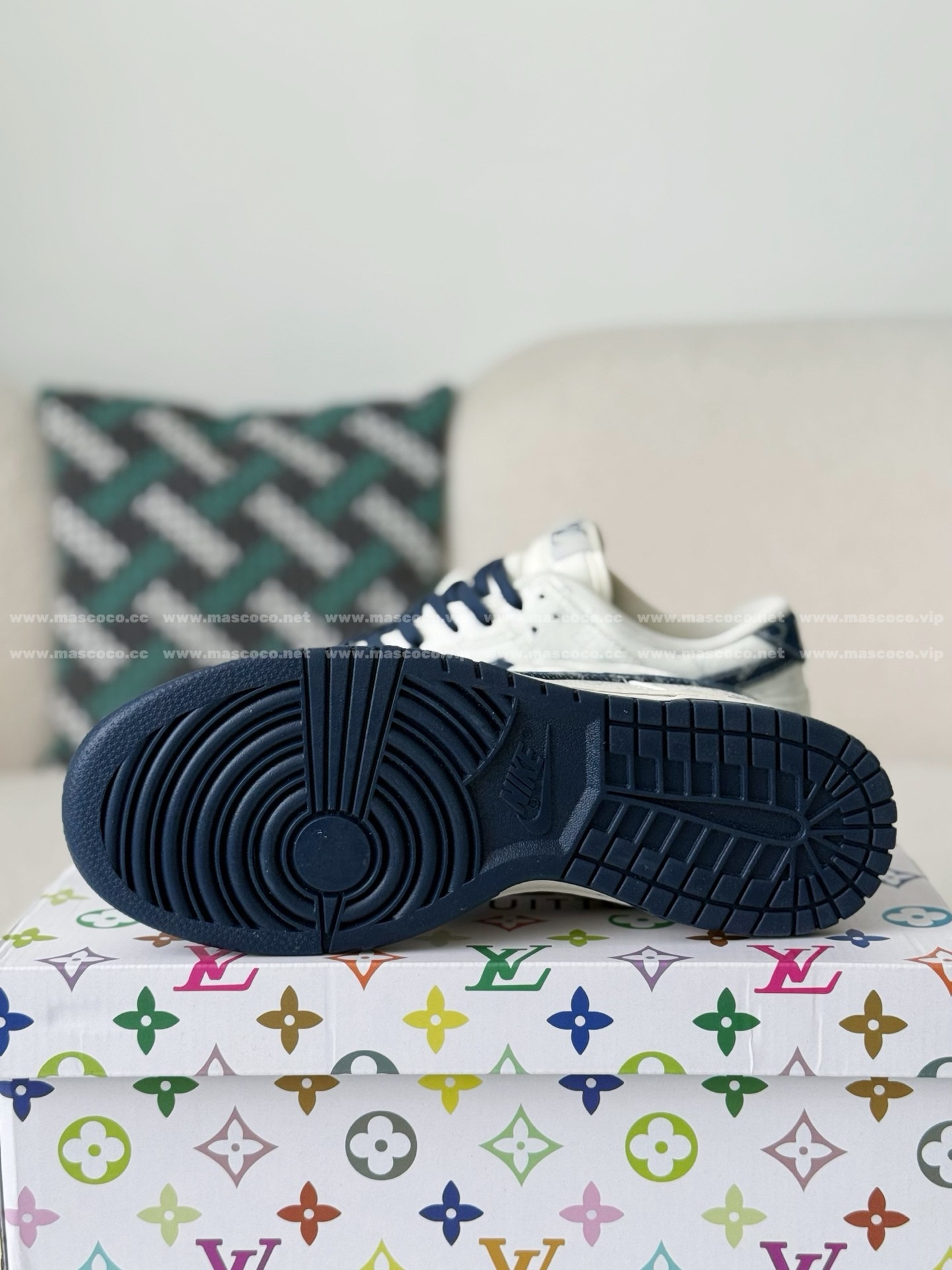 「#5197」Louis Vuitton x Nike Dunk Casual Sneakers - 图片 5