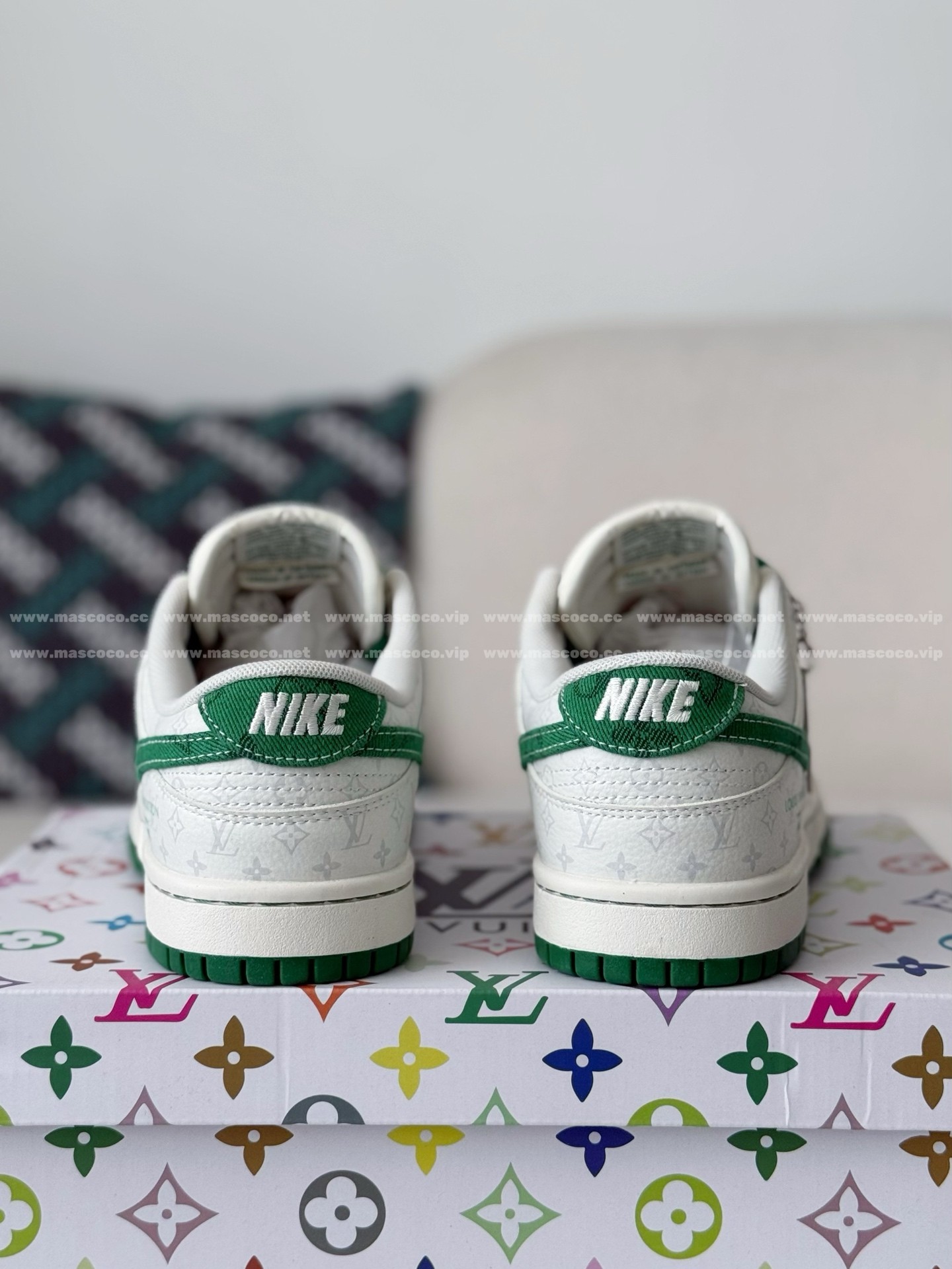 「#5198」Louis Vuitton x Nike Dunk Casual Sneakers - 图片 3