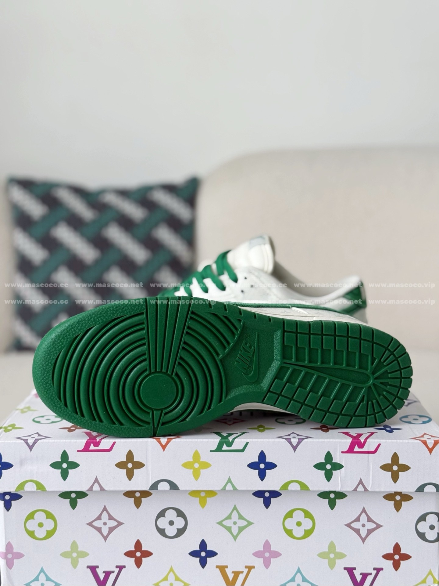 「#5198」Louis Vuitton x Nike Dunk Casual Sneakers - 图片 5