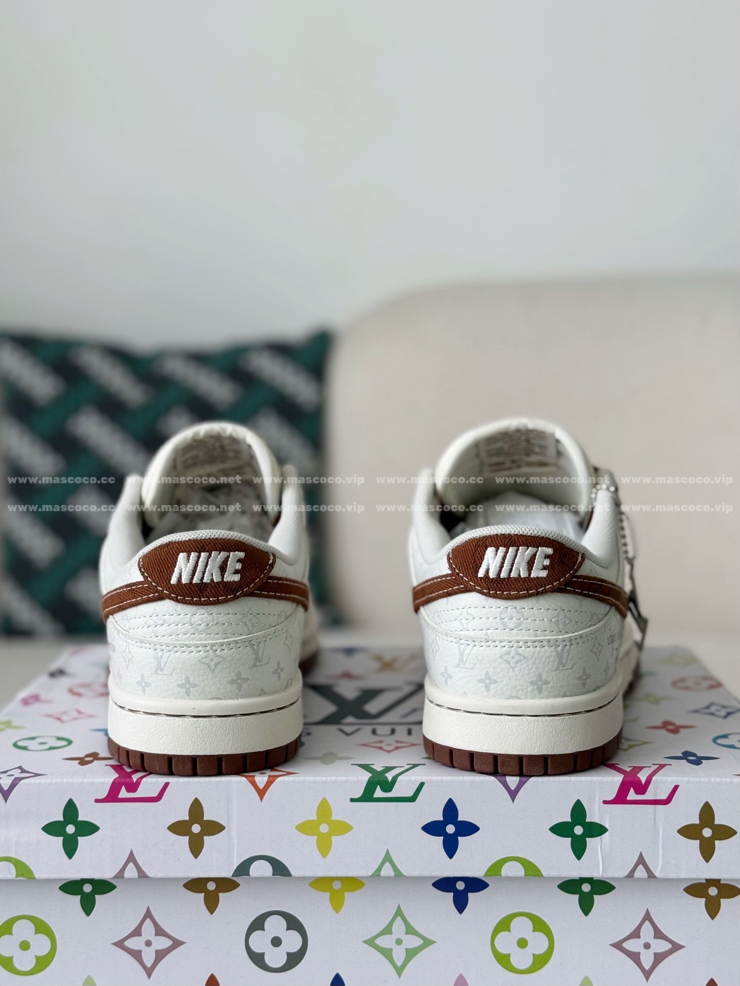 「#5199」Louis Vuitton x Nike Dunk Casual Sneakers - 图片 3
