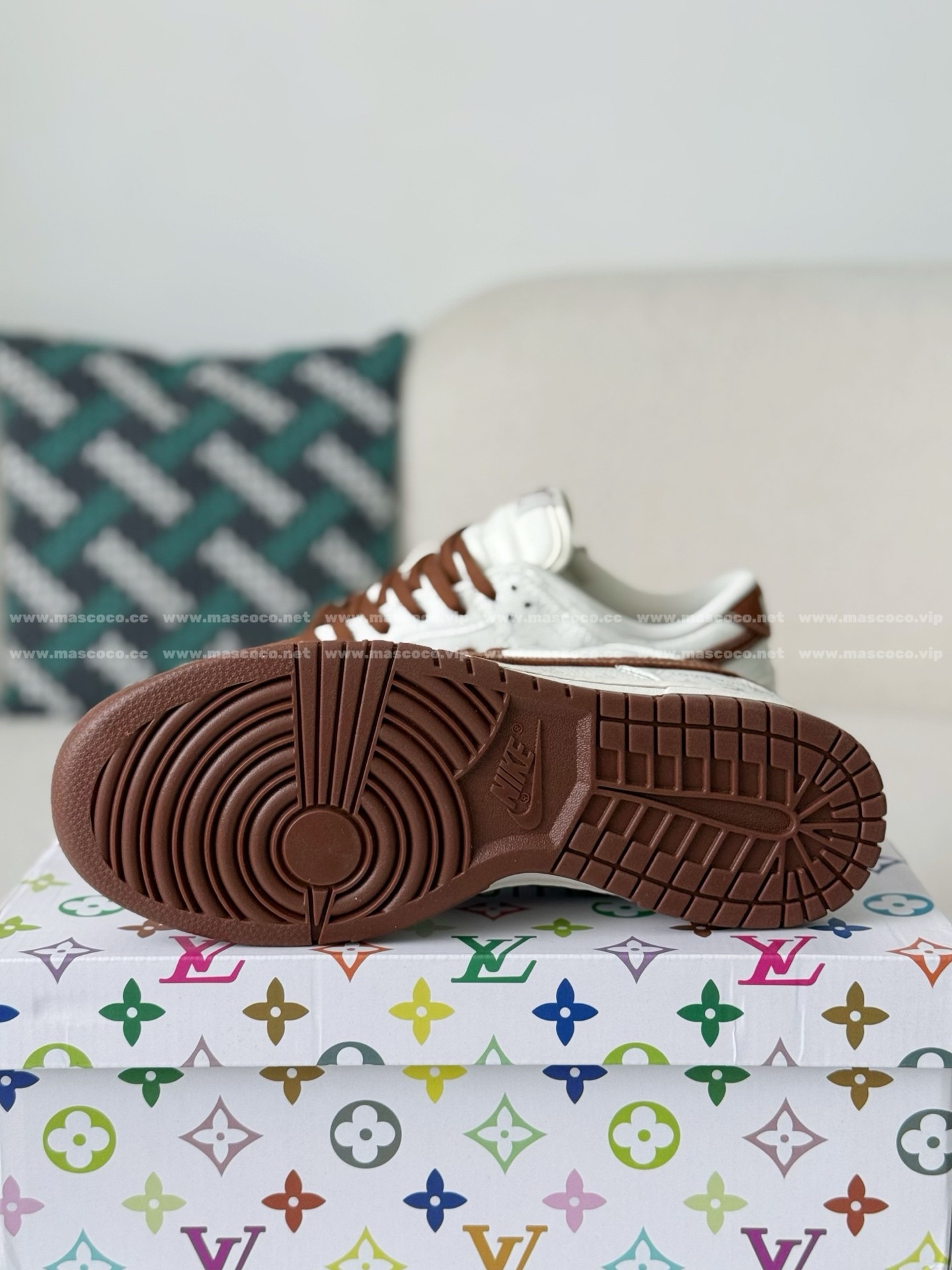 「#5199」Louis Vuitton x Nike Dunk Casual Sneakers - 图片 5