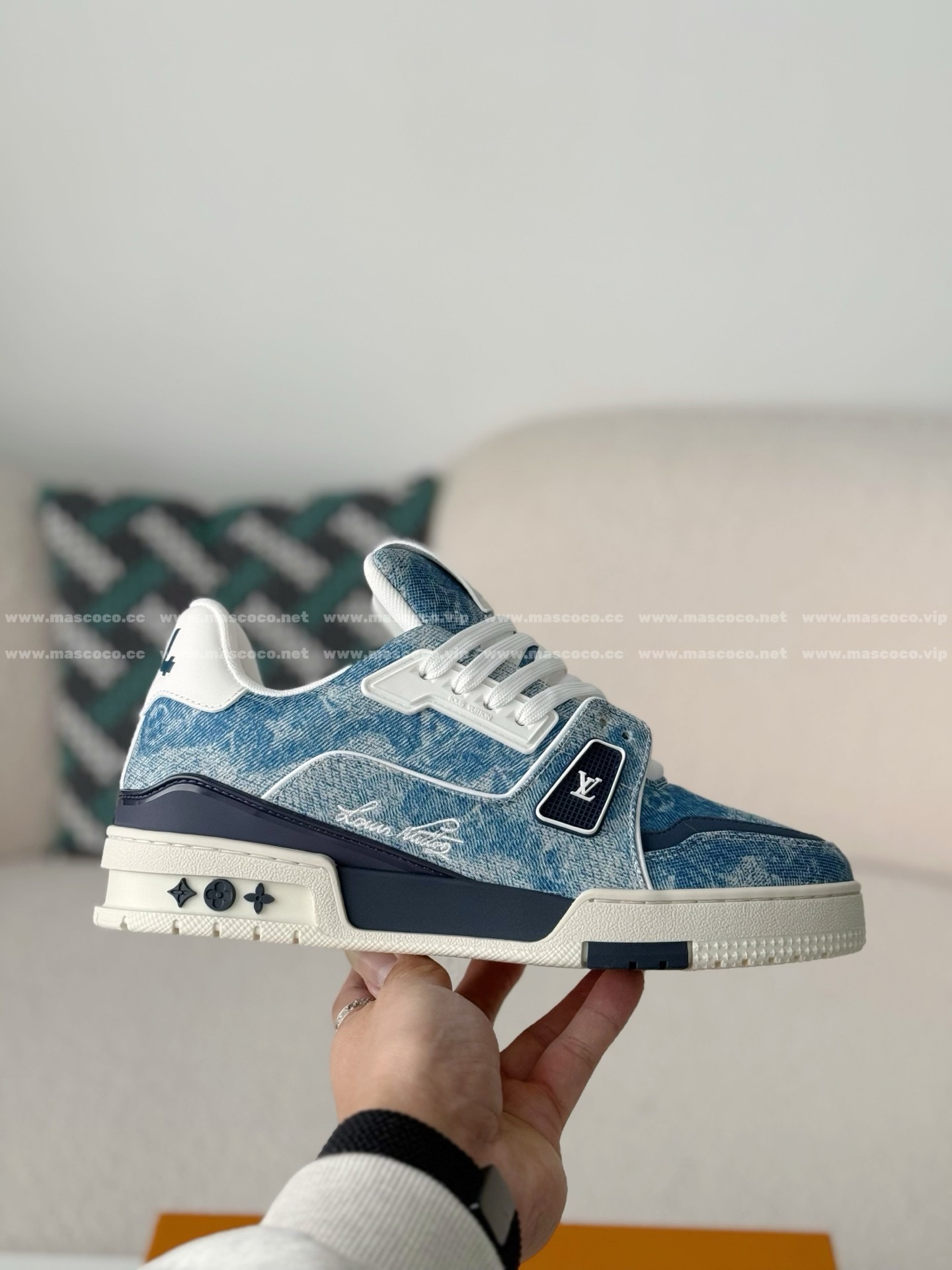 「#5201」LOUIS VUITTON TRAINER SNEAKERS - 图片 6
