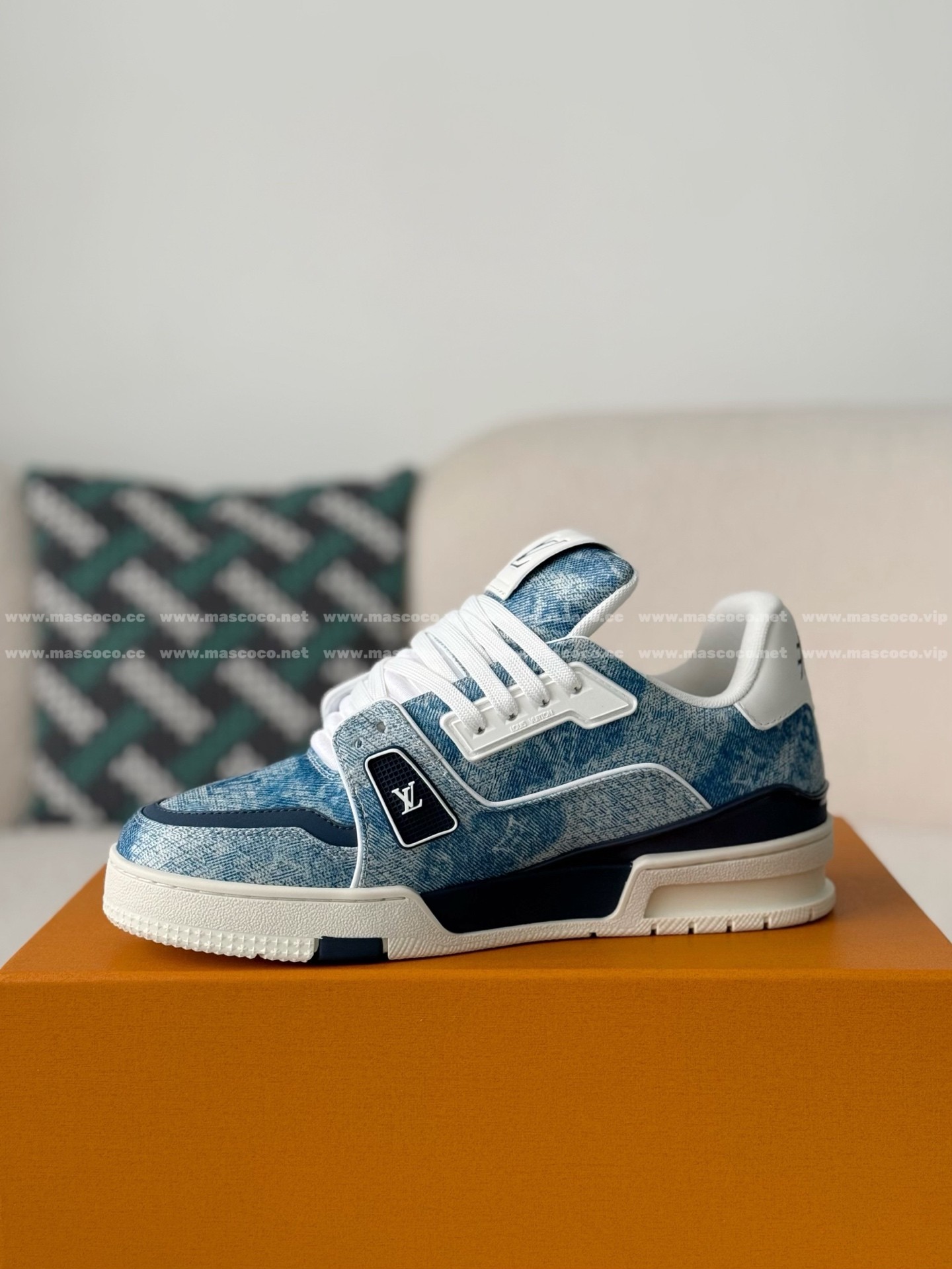 「#5201」LOUIS VUITTON TRAINER SNEAKERS - 图片 4
