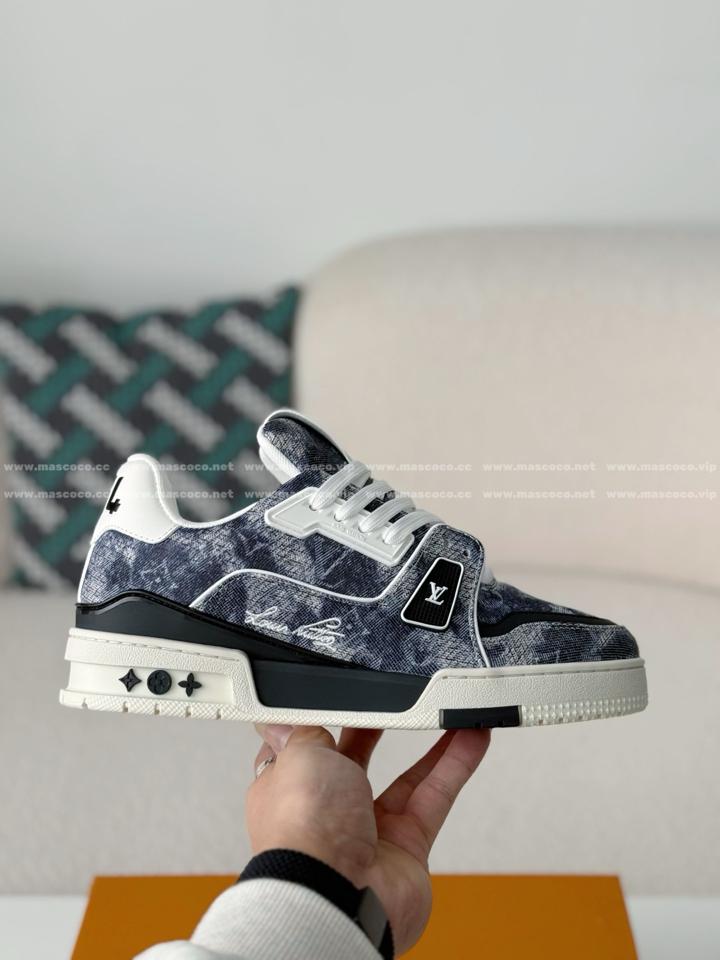 「#5202」LOUIS VUITTON TRAINER SNEAKERS - 图片 6