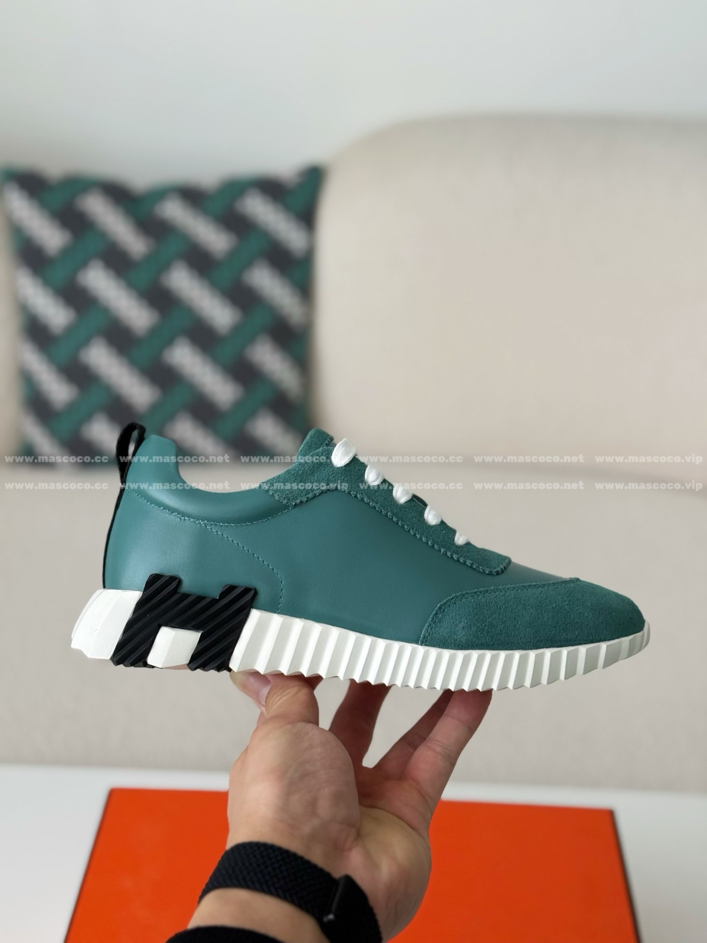 「#5216」Hermès Bouncing Sneakers - 图片 6