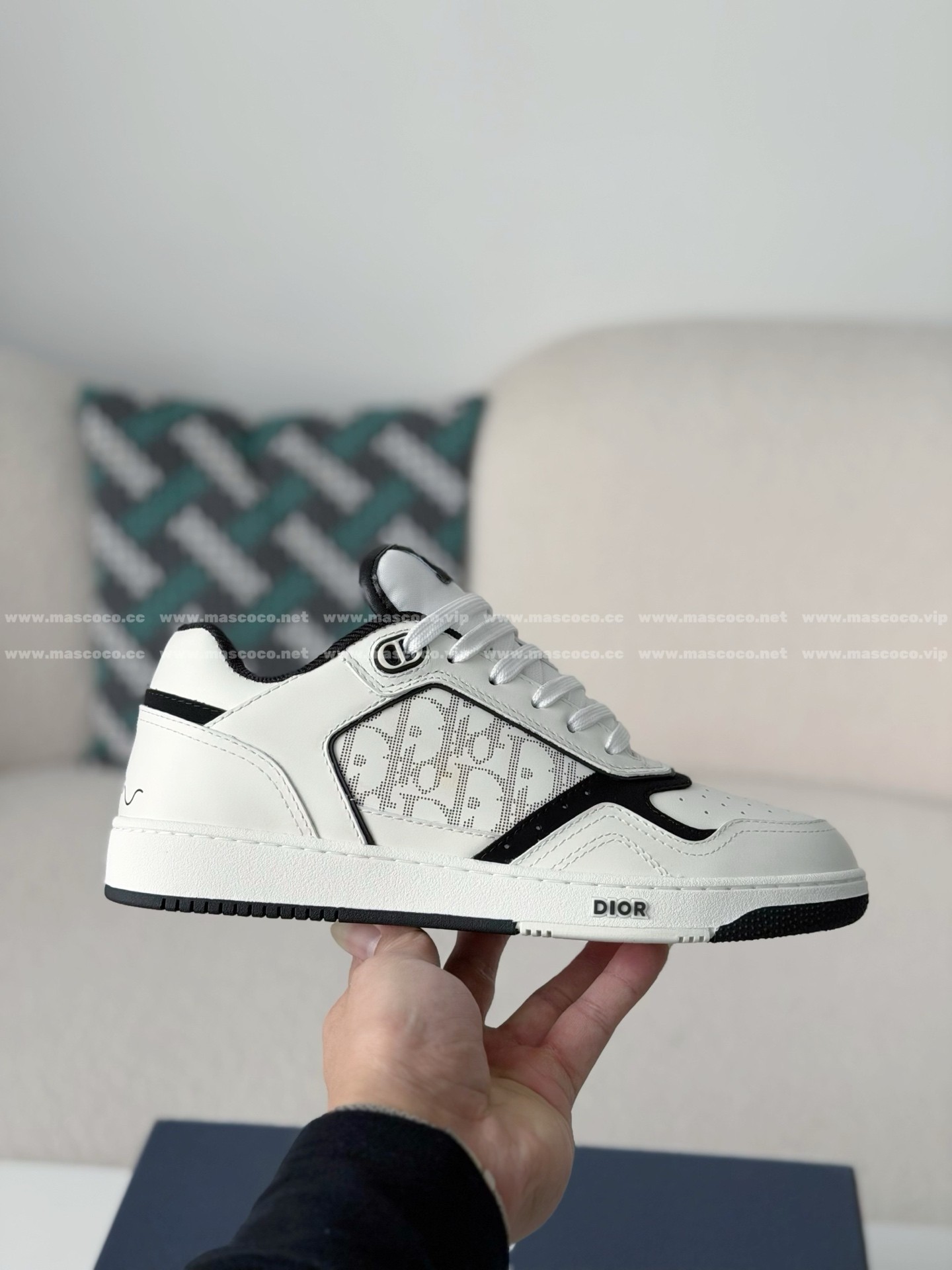 「#5229」DIOR B27 UPTOWN LEATHER SHOES - 图片 6
