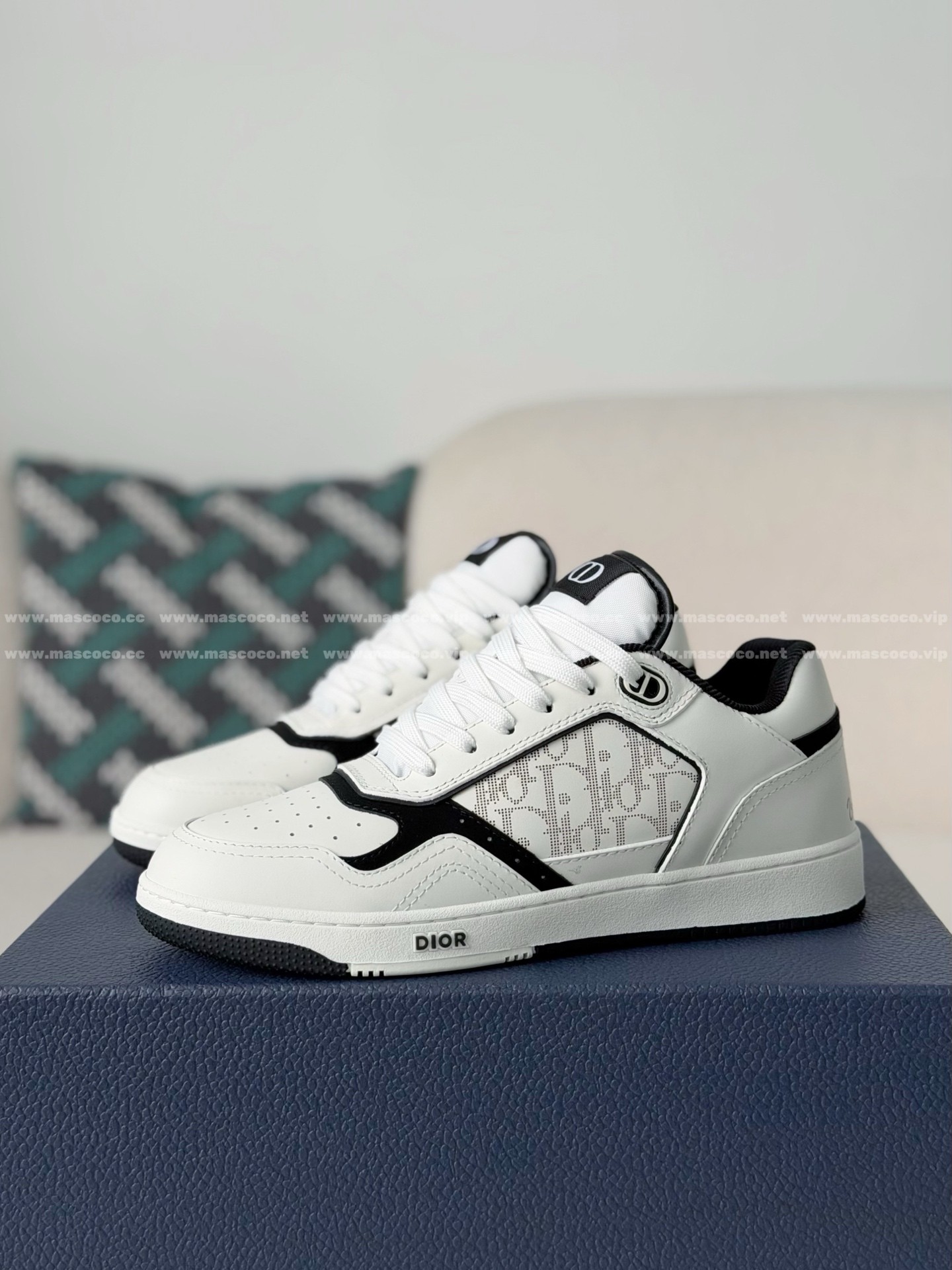 「#5229」DIOR B27 UPTOWN LEATHER SHOES
